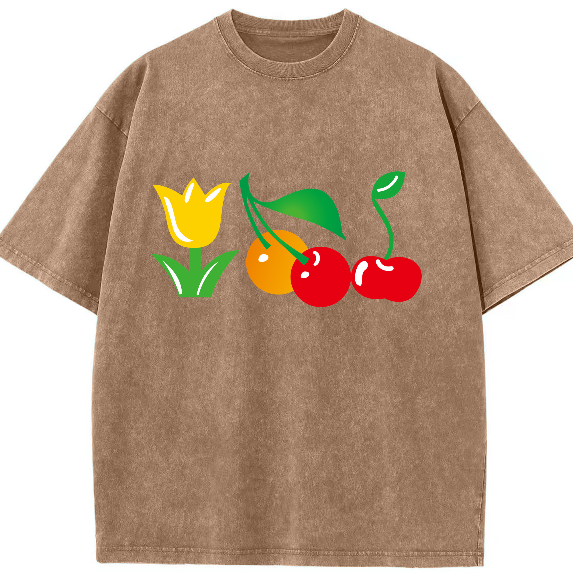 （画像用） Hello Kitty ハローキティ 綿100% ヴィンテージ風 半袖Tシャツ（フロントプリント）