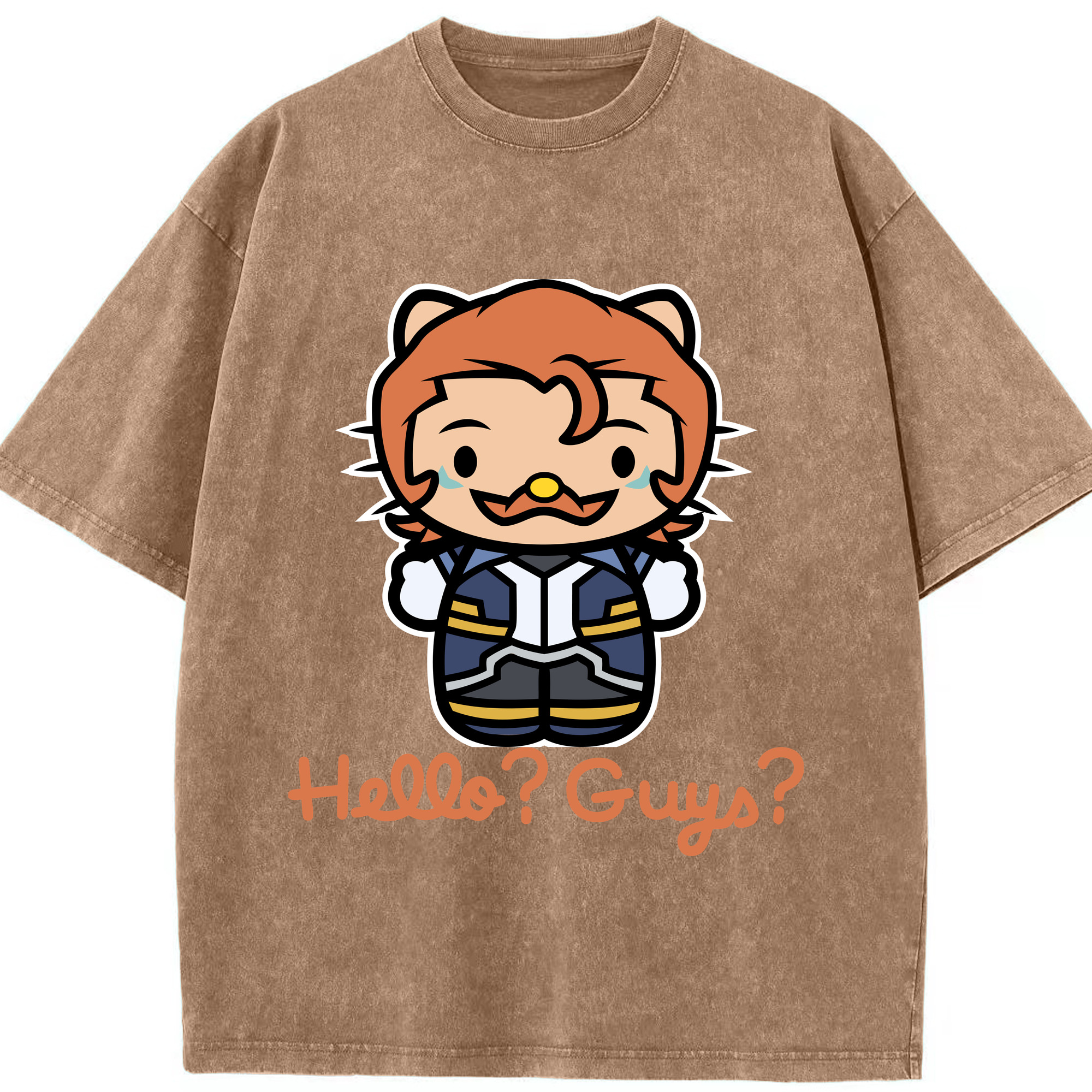 （画像用） Hello Kitty ハローキティ 綿100% ヴィンテージ風 半袖Tシャツ（フロントプリント）