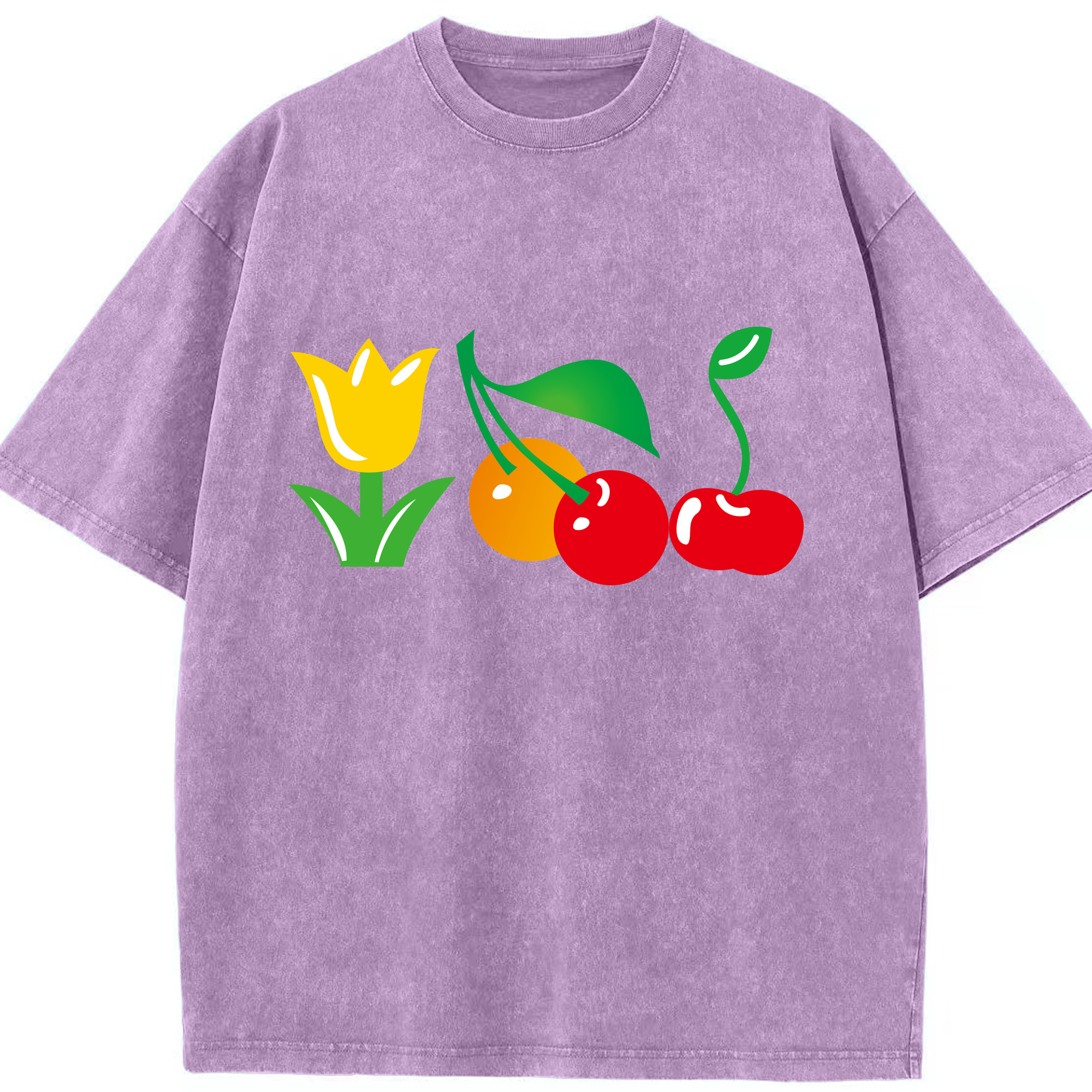 （画像用） Hello Kitty ハローキティ 綿100% ヴィンテージ風 半袖Tシャツ（フロントプリント）