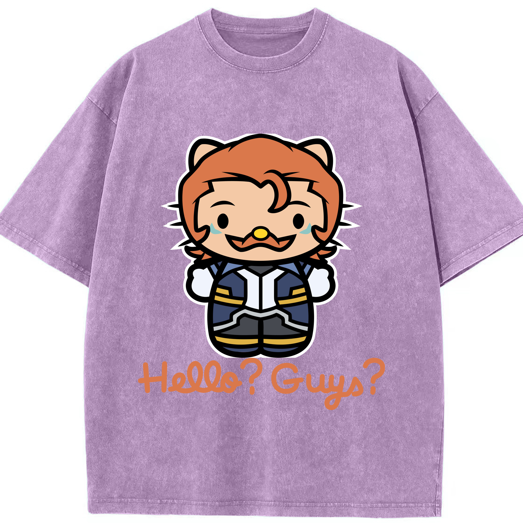（画像用） Hello Kitty ハローキティ 綿100% ヴィンテージ風 半袖Tシャツ（フロントプリント）