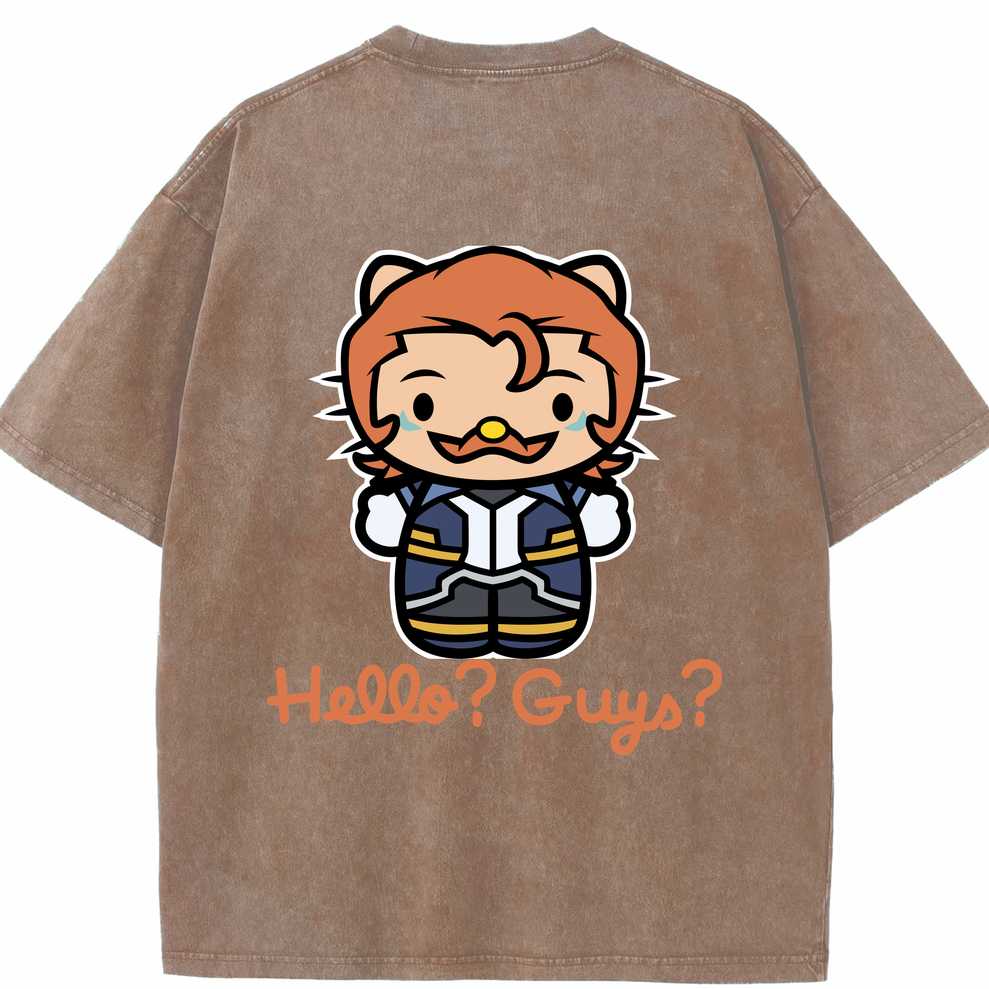 （画像用） Hello Kitty ハローキティ 綿100% ヴィンテージ風 半袖Tシャツ（背面プリント）