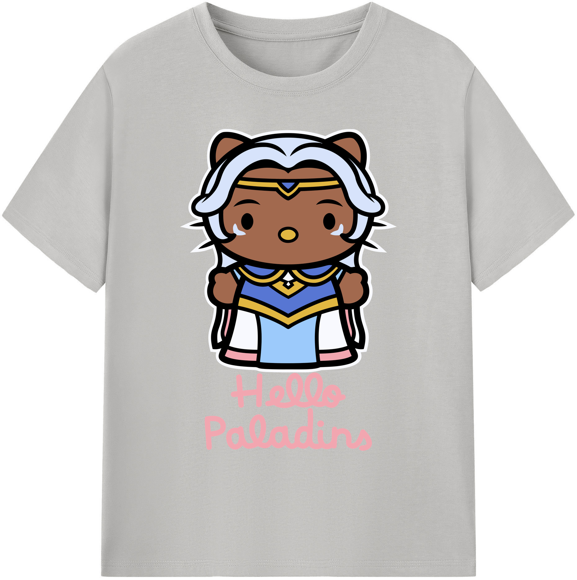 （画像用） Hello Kitty ハローキティ 綿100％ メンズ半袖Tシャツ｜肌触りやわらか＆通気性