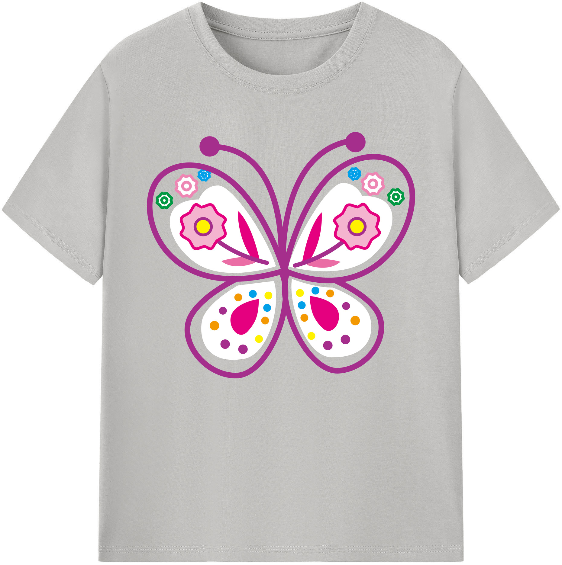 （画像用） Hello Kitty ハローキティ 綿100％ メンズ半袖Tシャツ｜肌触りやわらか＆通気性