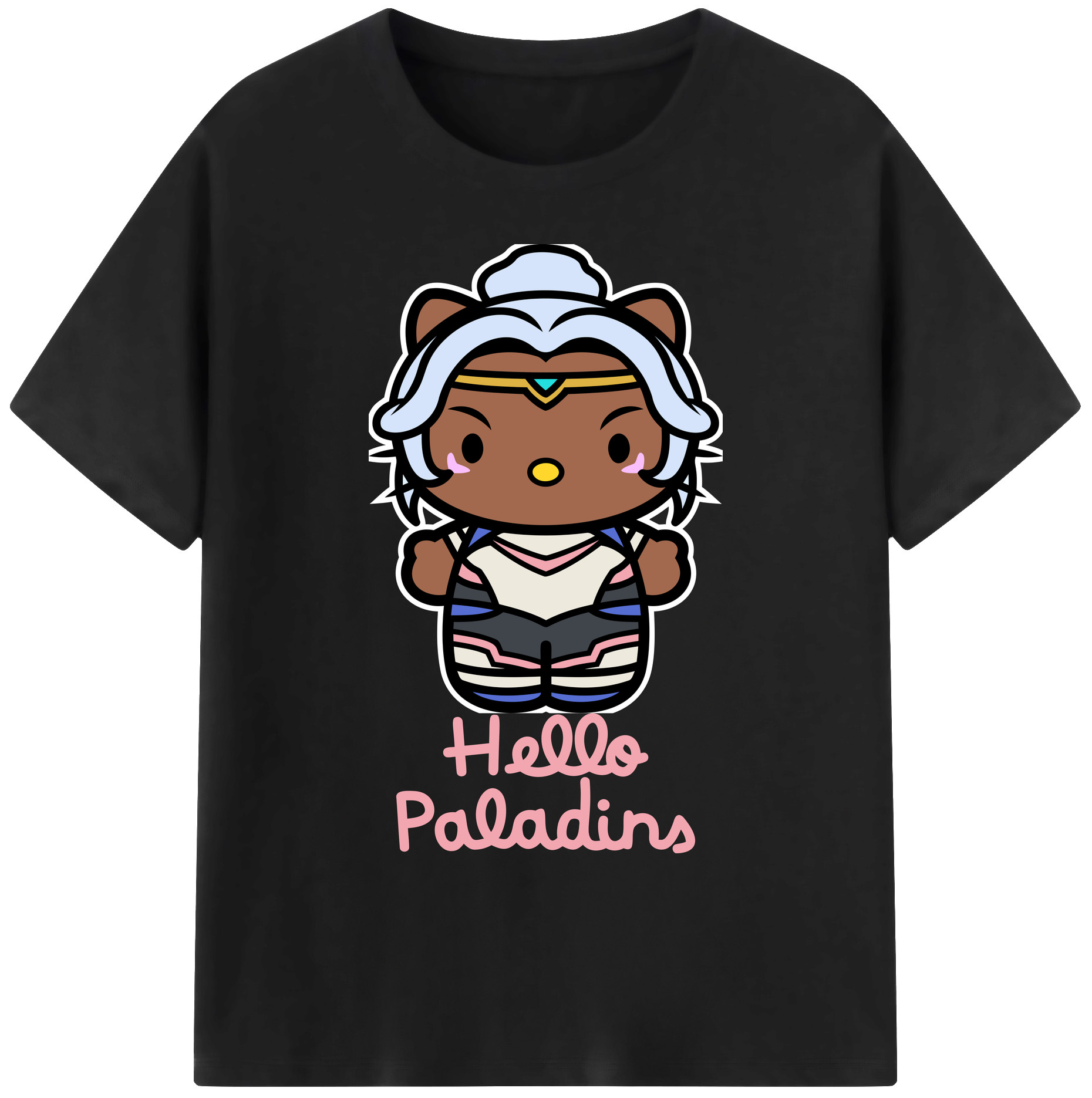 （画像用） Hello Kitty ハローキティ 綿100％ メンズ半袖Tシャツ｜肌触りやわらか＆通気性