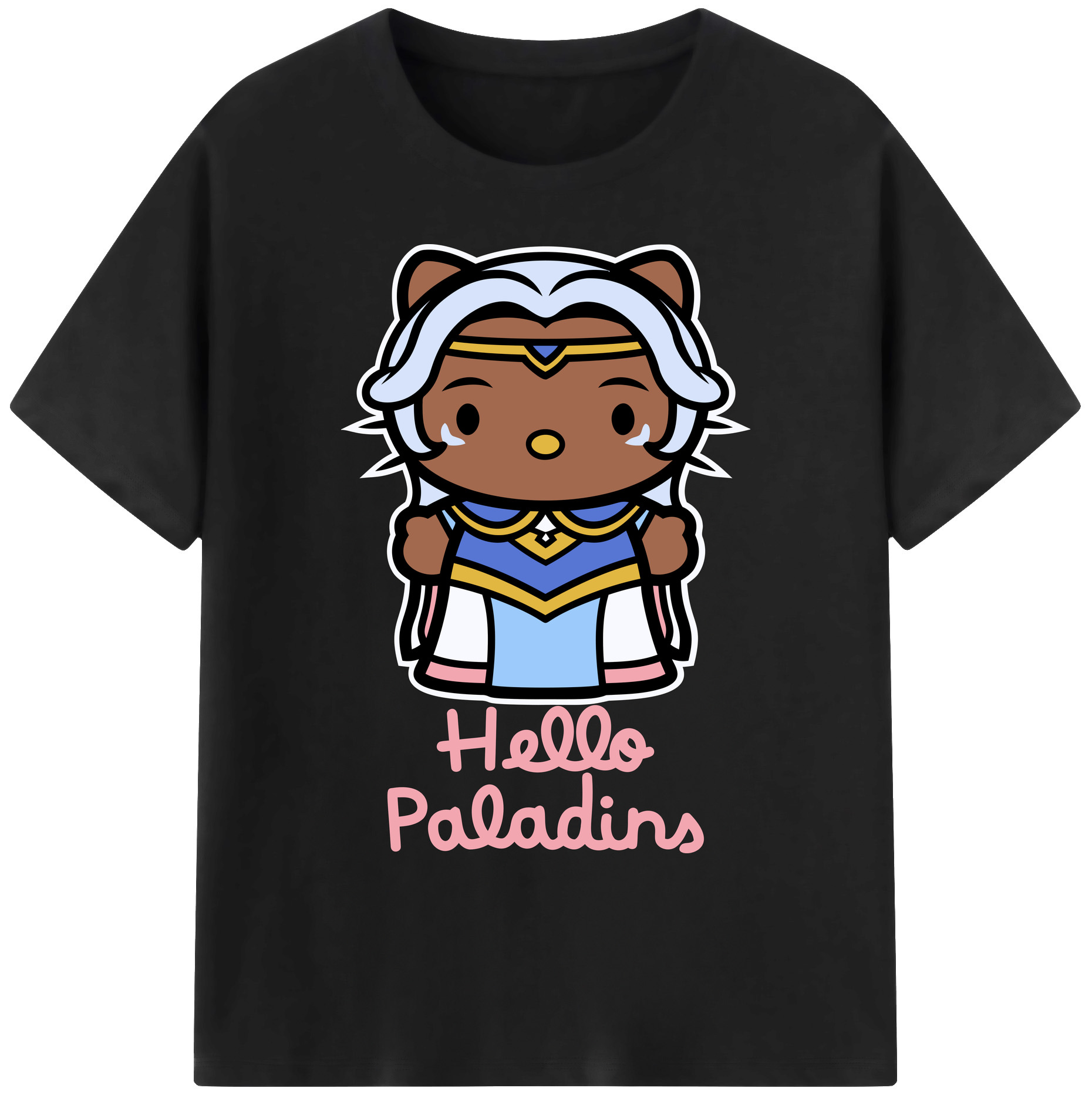 （画像用） Hello Kitty ハローキティ 綿100％ メンズ半袖Tシャツ｜肌触りやわらか＆通気性