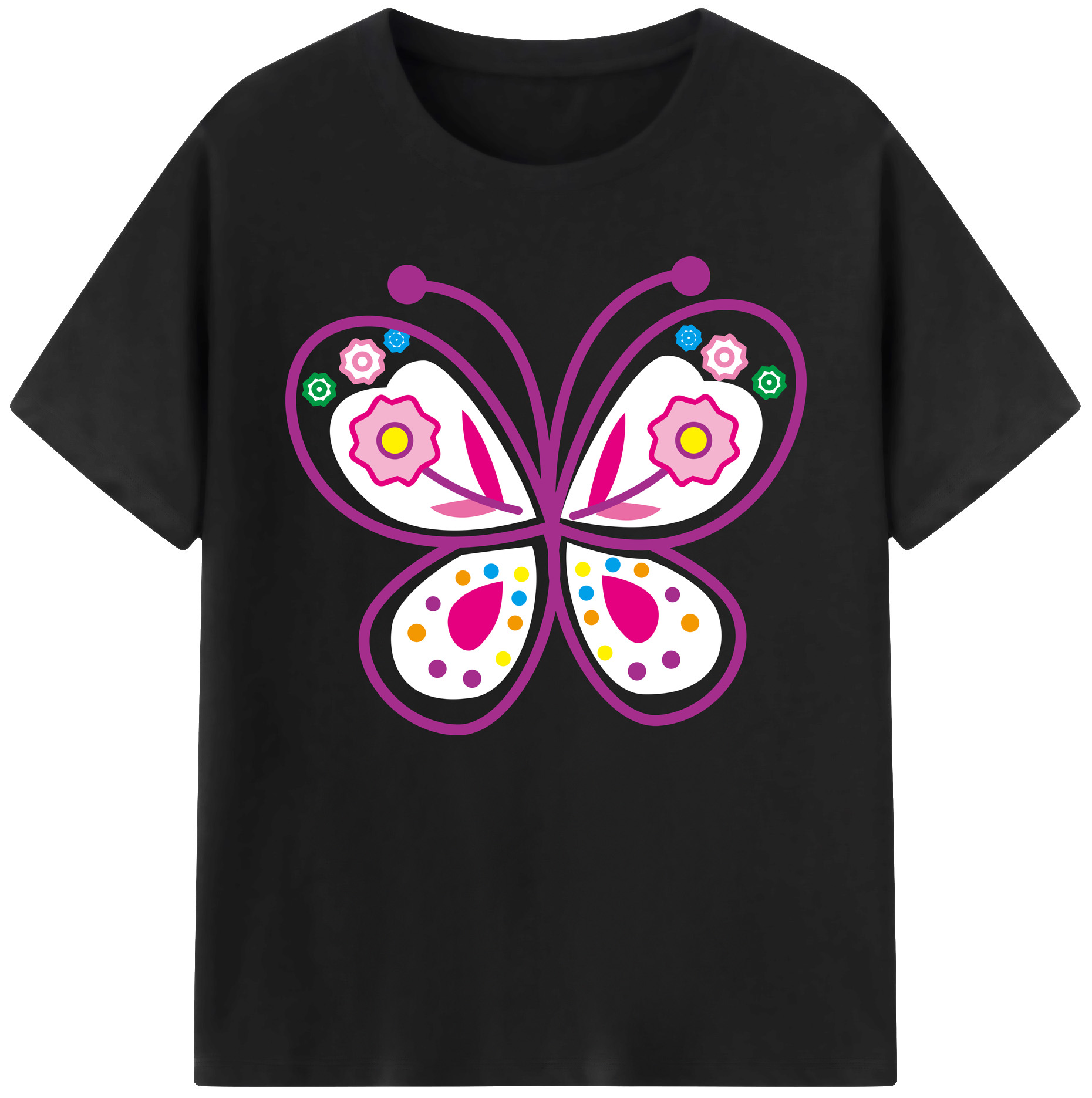 （画像用） Hello Kitty ハローキティ 綿100％ メンズ半袖Tシャツ｜肌触りやわらか＆通気性