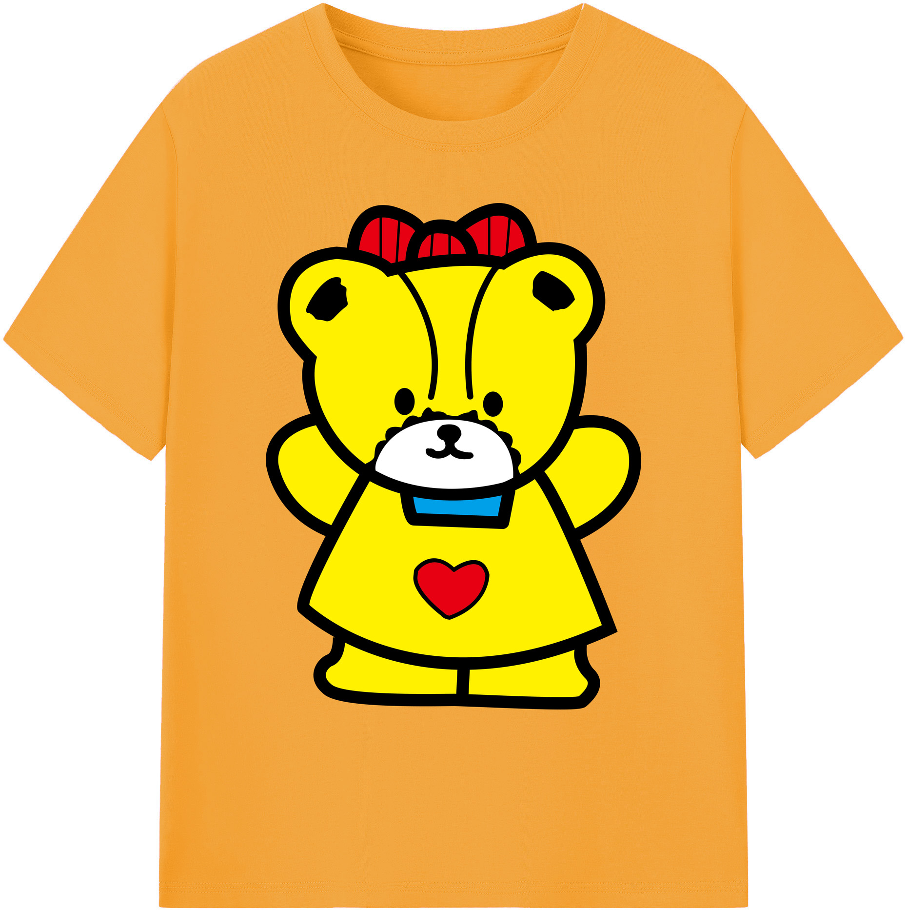 （画像用） Hello Kitty ハローキティ 綿100％ メンズ半袖Tシャツ｜肌触りやわらか＆通気性