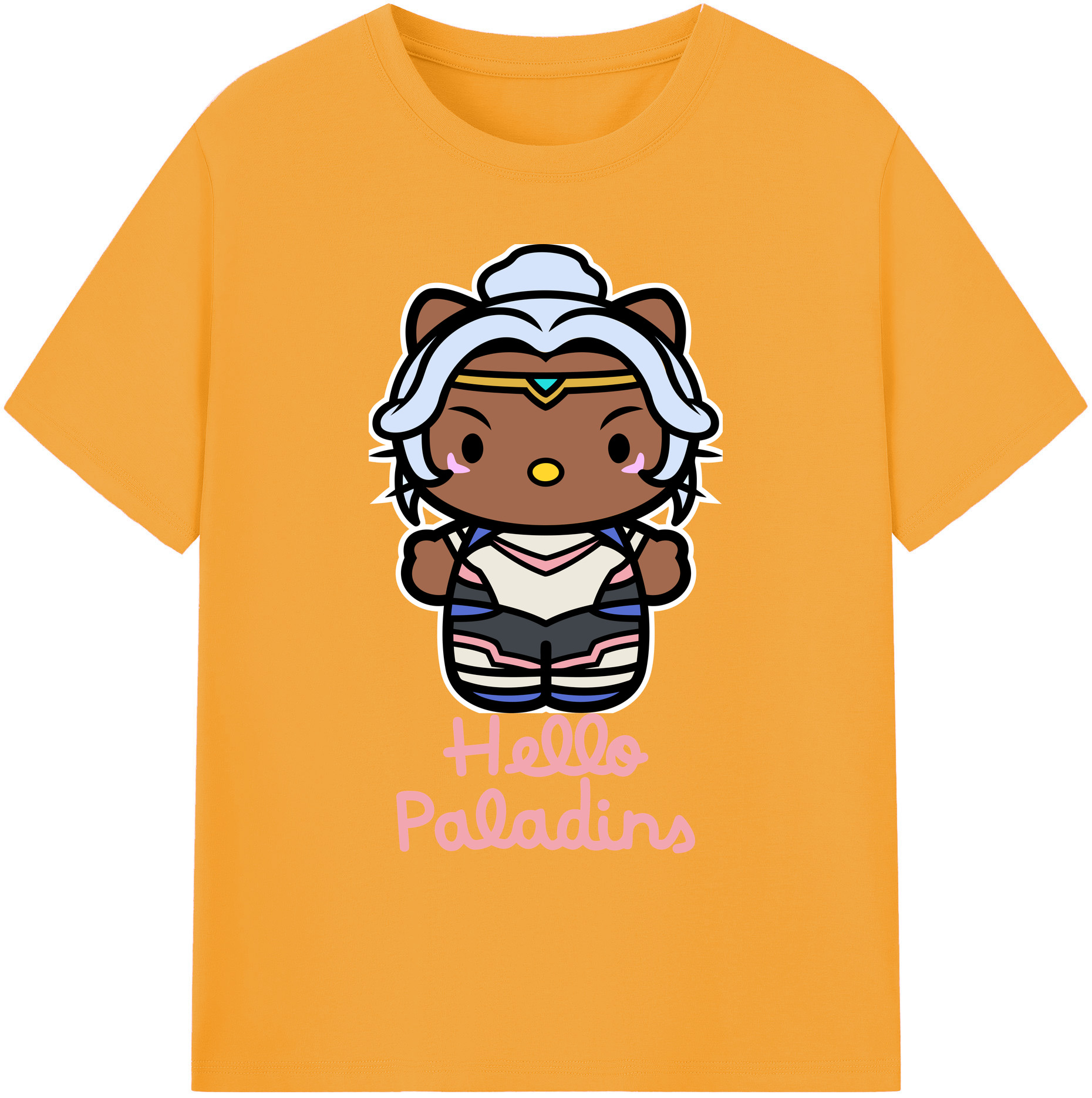 （画像用） Hello Kitty ハローキティ 綿100％ メンズ半袖Tシャツ｜肌触りやわらか＆通気性