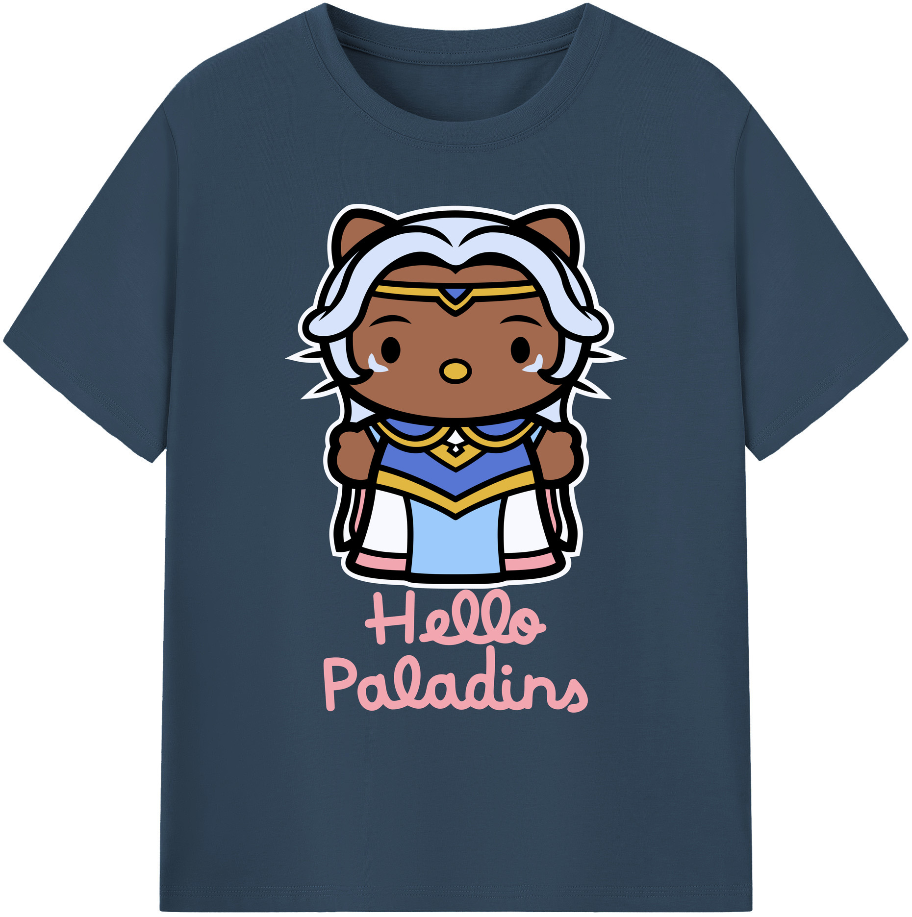 （画像用） Hello Kitty ハローキティ 綿100％ メンズ半袖Tシャツ｜肌触りやわらか＆通気性