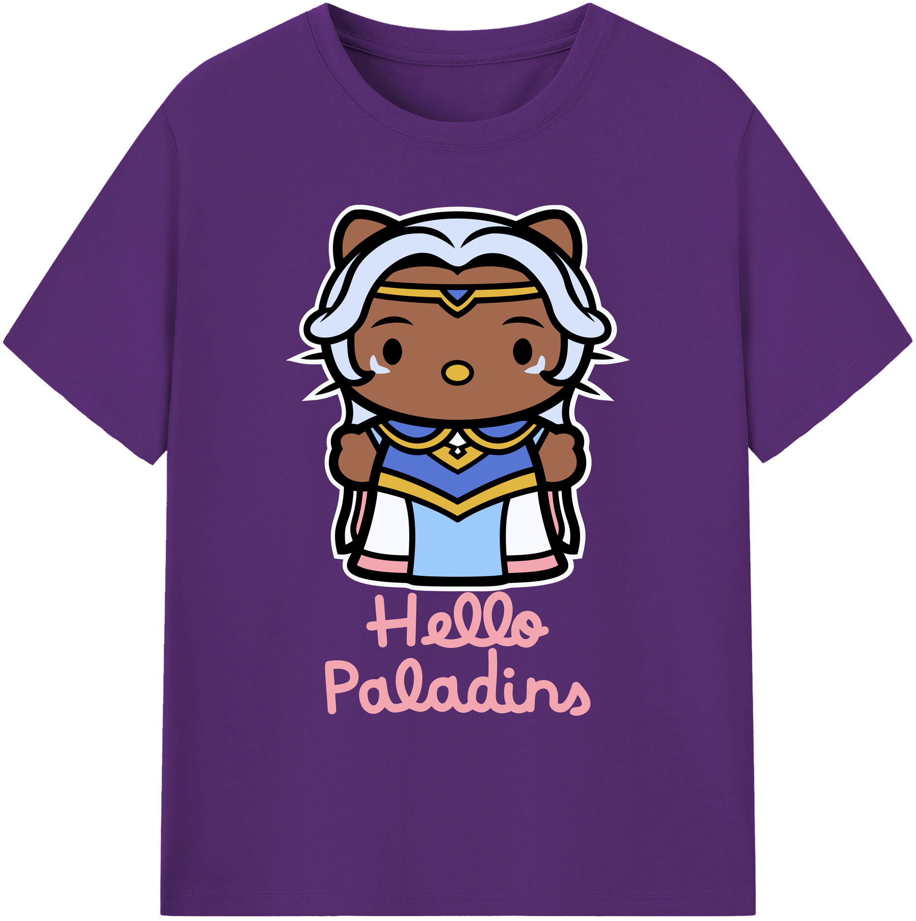 （画像用） Hello Kitty ハローキティ 綿100％ メンズ半袖Tシャツ｜肌触りやわらか＆通気性