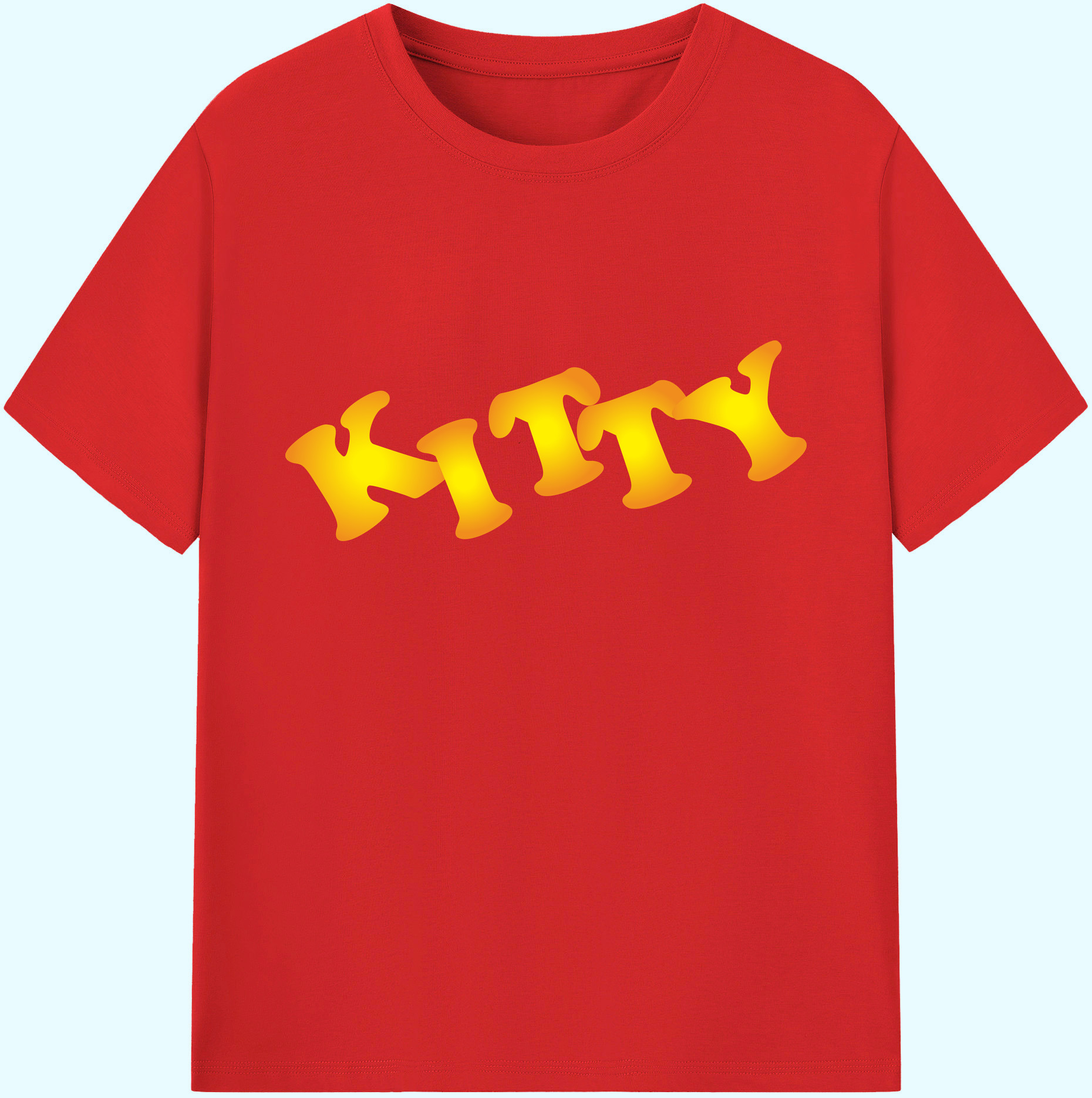 （画像用） Hello Kitty ハローキティ 綿100％ メンズ半袖Tシャツ｜肌触りやわらか＆通気性