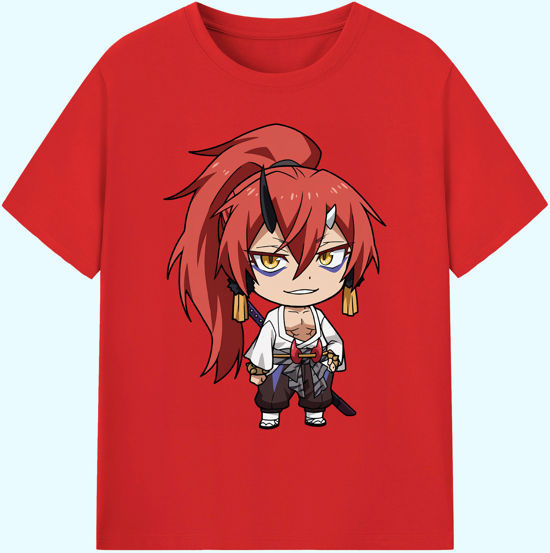 （画像用） Hello Kitty ハローキティ 綿100％ メンズ半袖Tシャツ｜肌触りやわらか＆通気性