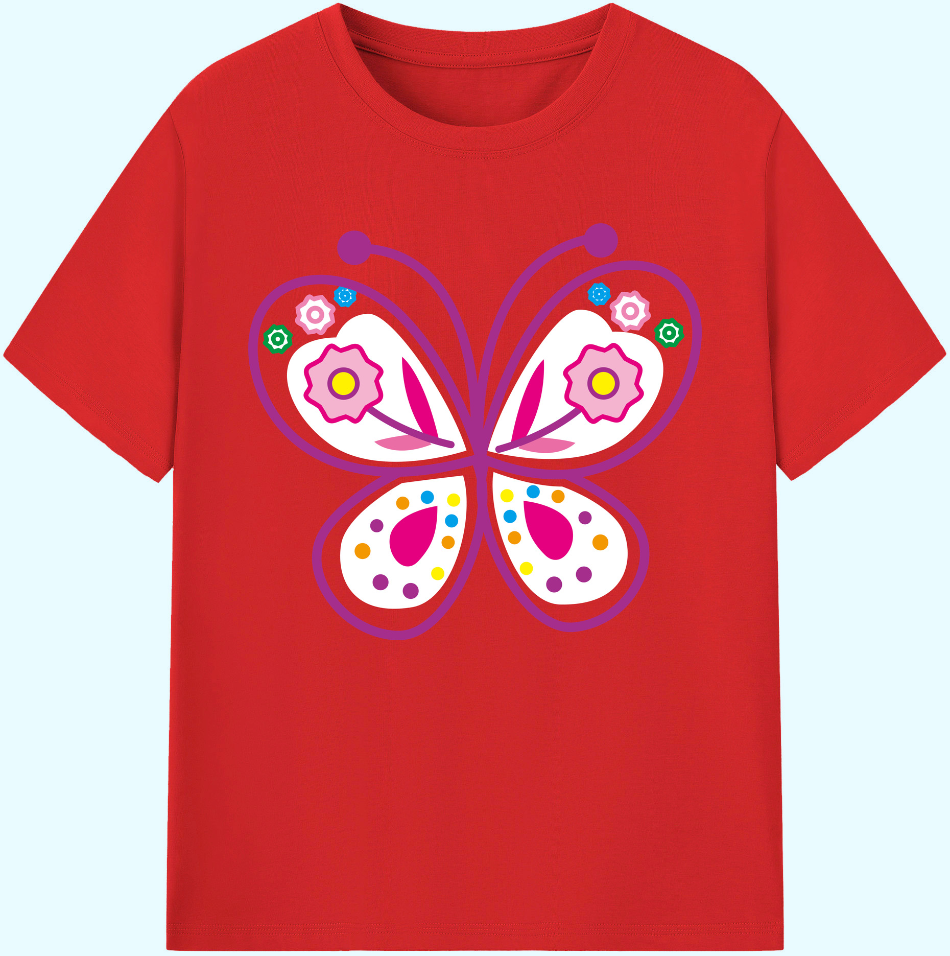 （画像用） Hello Kitty ハローキティ 綿100％ メンズ半袖Tシャツ｜肌触りやわらか＆通気性