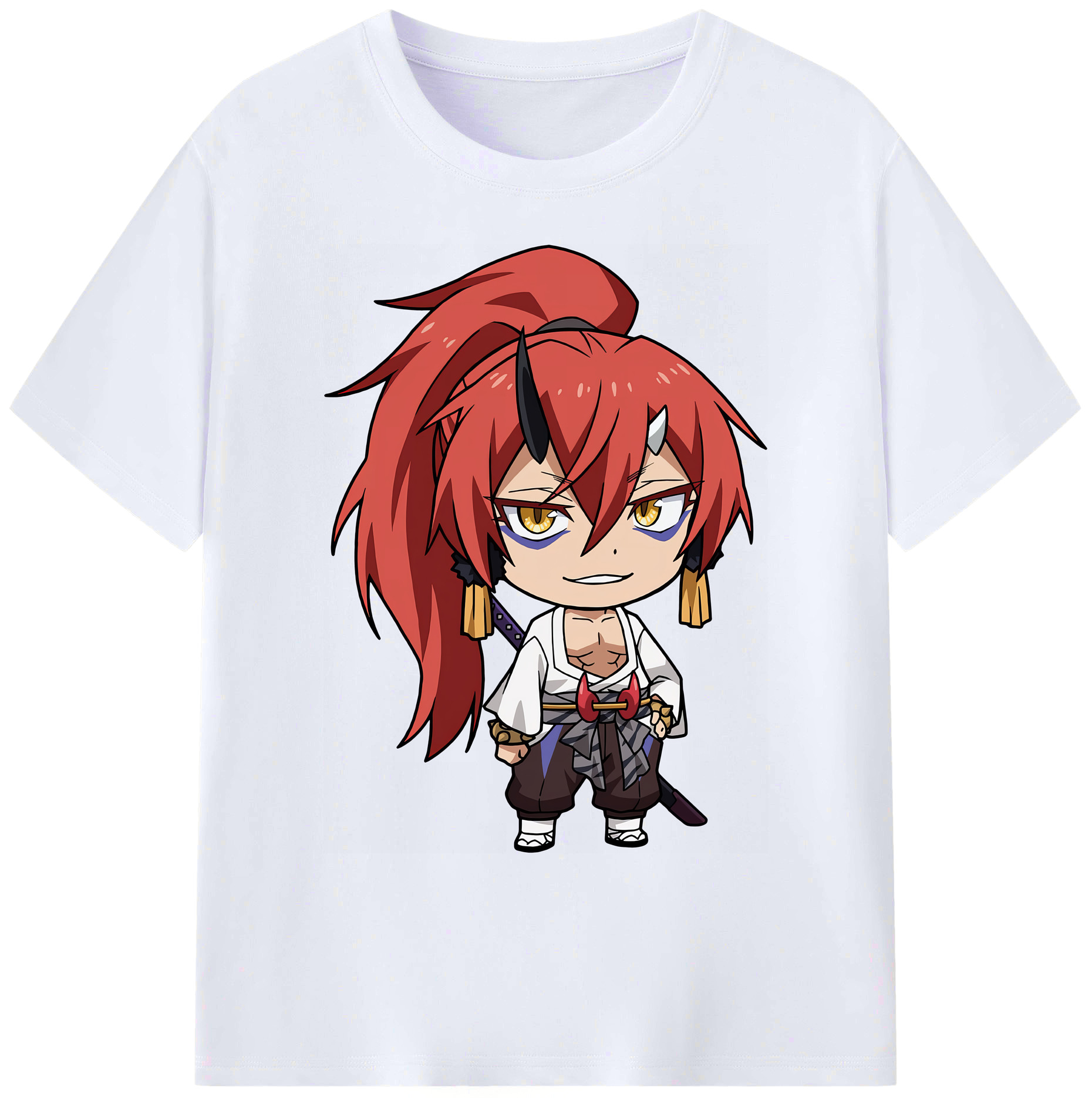 （画像用） Hello Kitty ハローキティ 綿100％ メンズ半袖Tシャツ｜肌触りやわらか＆通気性