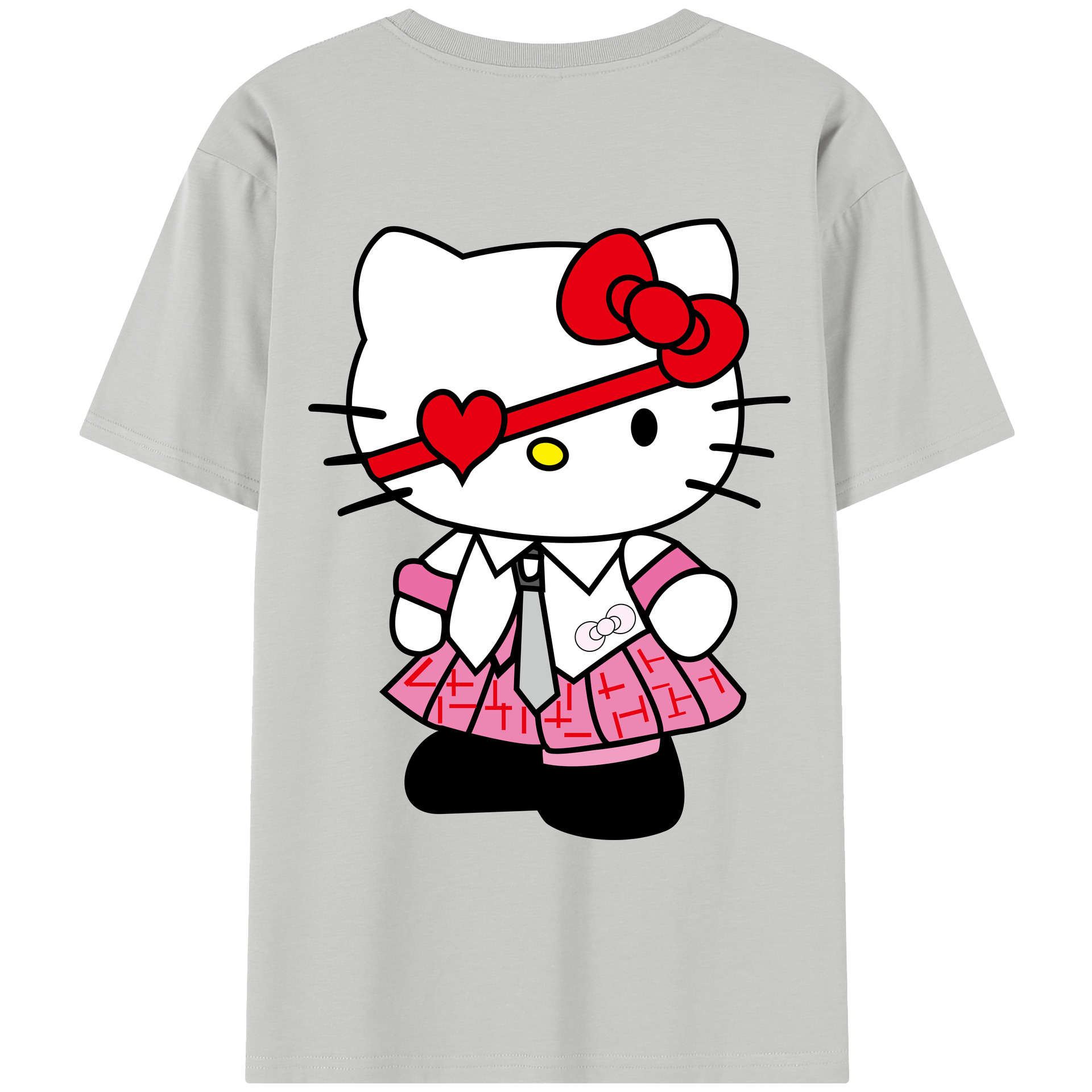 （画像用） Hello Kitty ハローキティ レディース半袖Tシャツ(バックプリント)