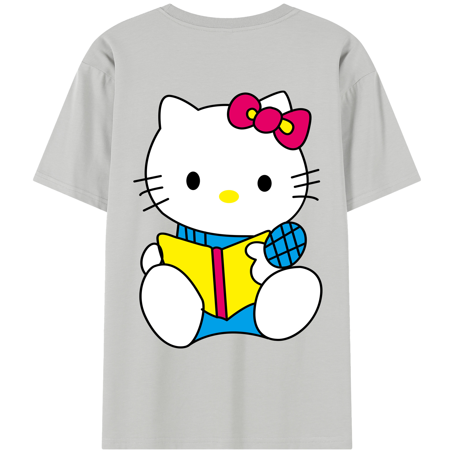 （画像用） Hello Kitty ハローキティ レディース半袖Tシャツ(バックプリント)