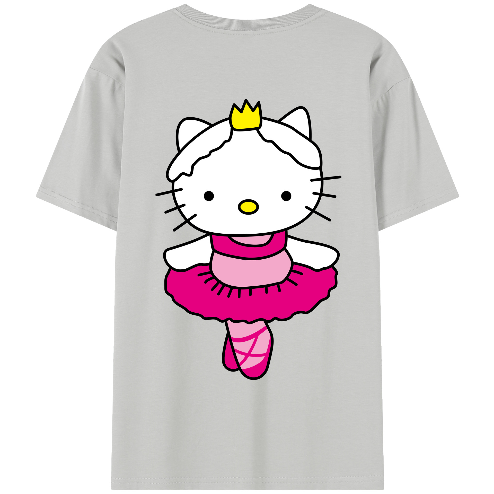 （画像用） Hello Kitty ハローキティ レディース半袖Tシャツ(バックプリント)