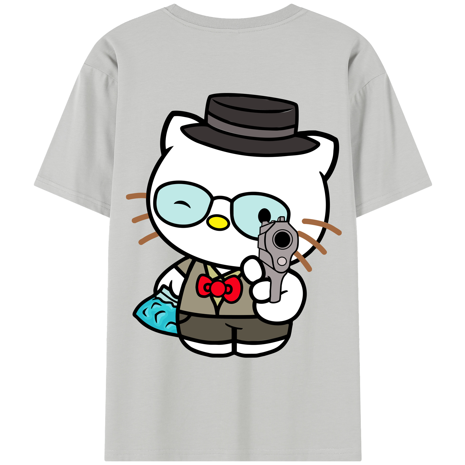（画像用） Hello Kitty ハローキティ レディース半袖Tシャツ(バックプリント)