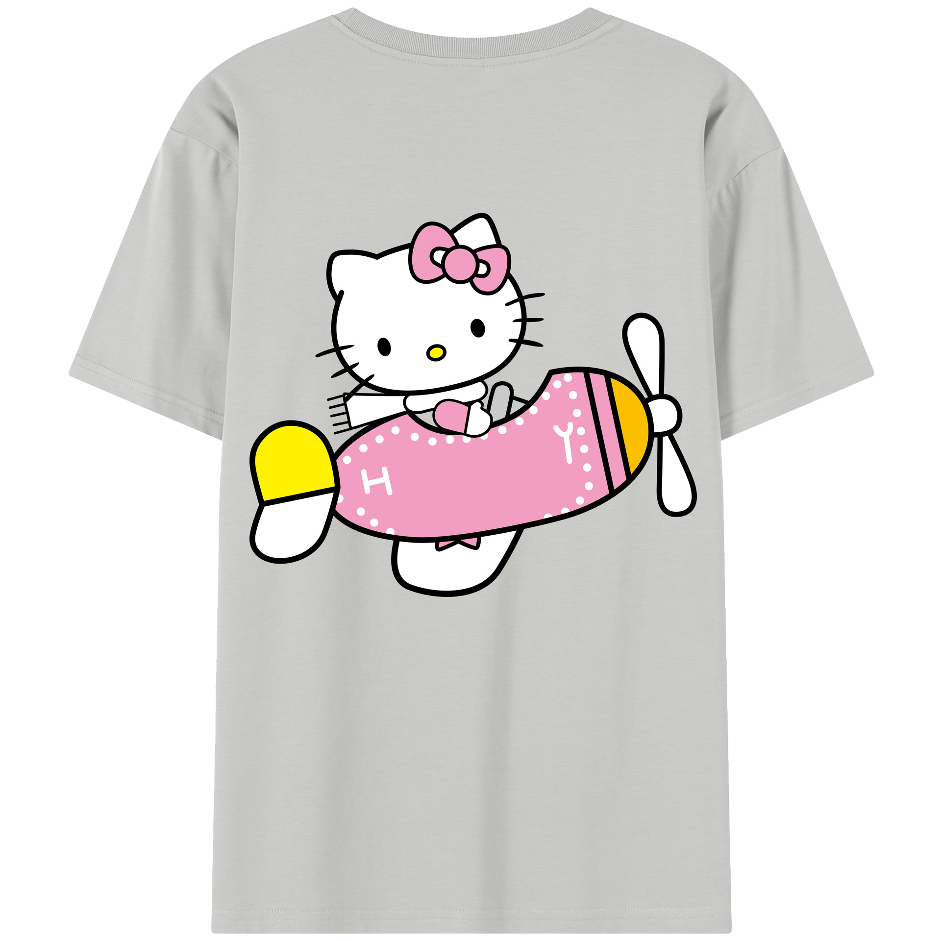 （画像用） Hello Kitty ハローキティ レディース半袖Tシャツ(バックプリント)