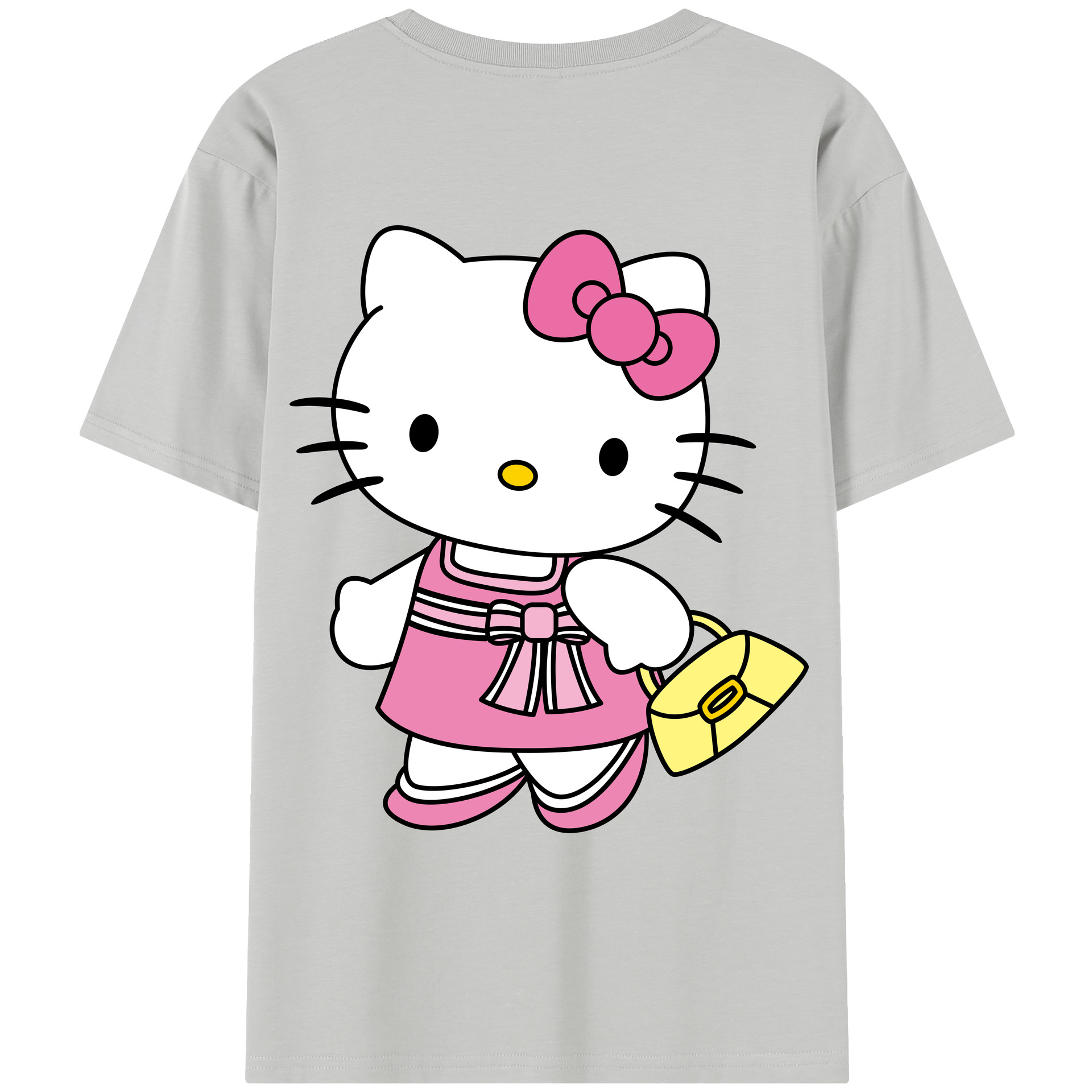 （画像用） Hello Kitty ハローキティ レディース半袖Tシャツ(バックプリント)
