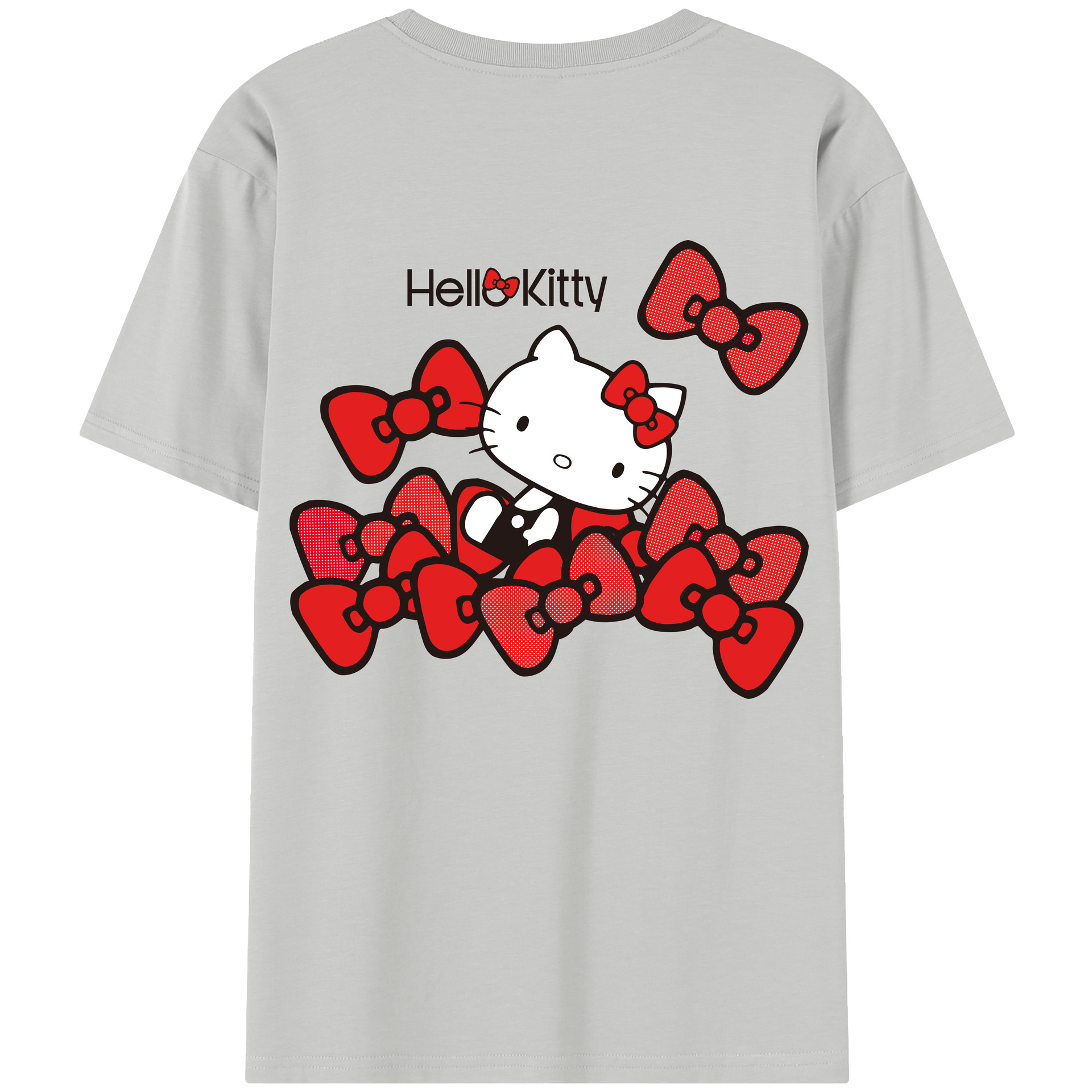 （画像用） Hello Kitty ハローキティ レディース半袖Tシャツ(バックプリント)