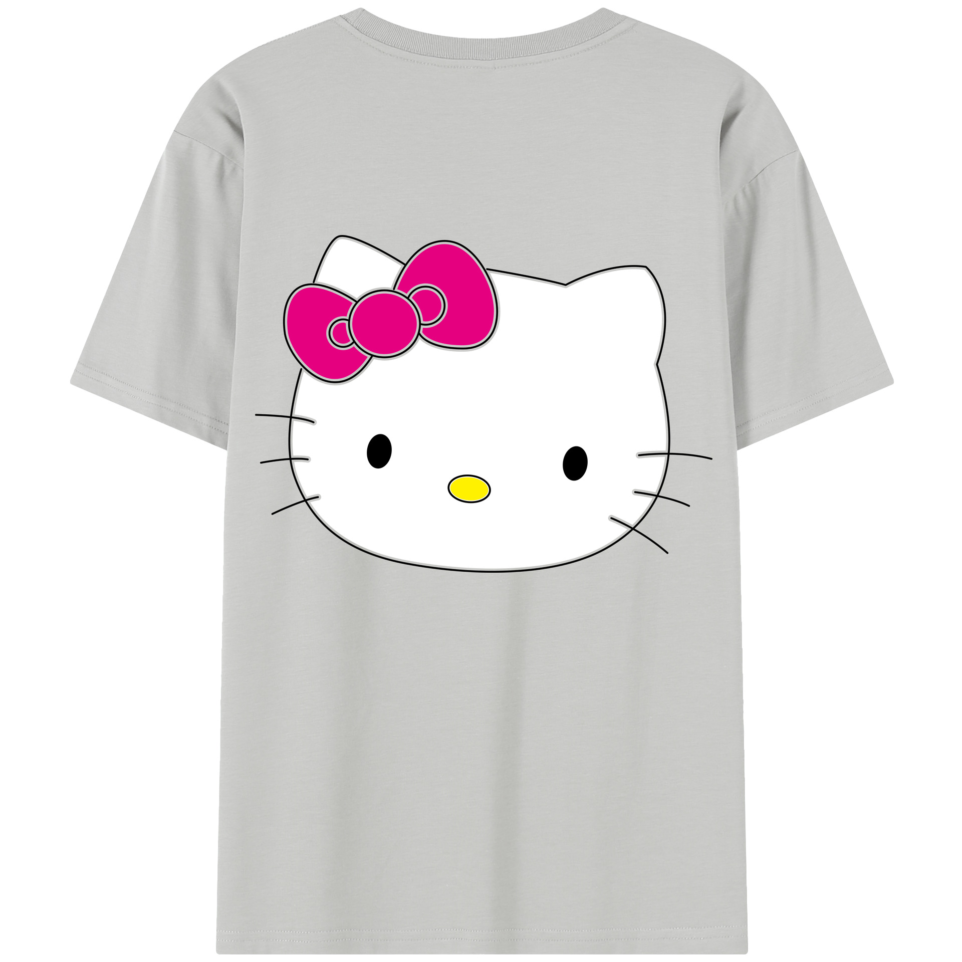 （画像用） Hello Kitty ハローキティ レディース半袖Tシャツ(バックプリント)