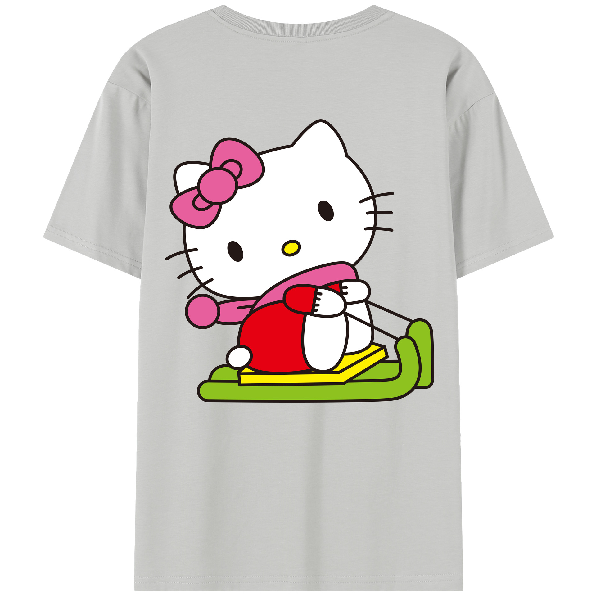 （画像用） Hello Kitty ハローキティ レディース半袖Tシャツ(バックプリント)