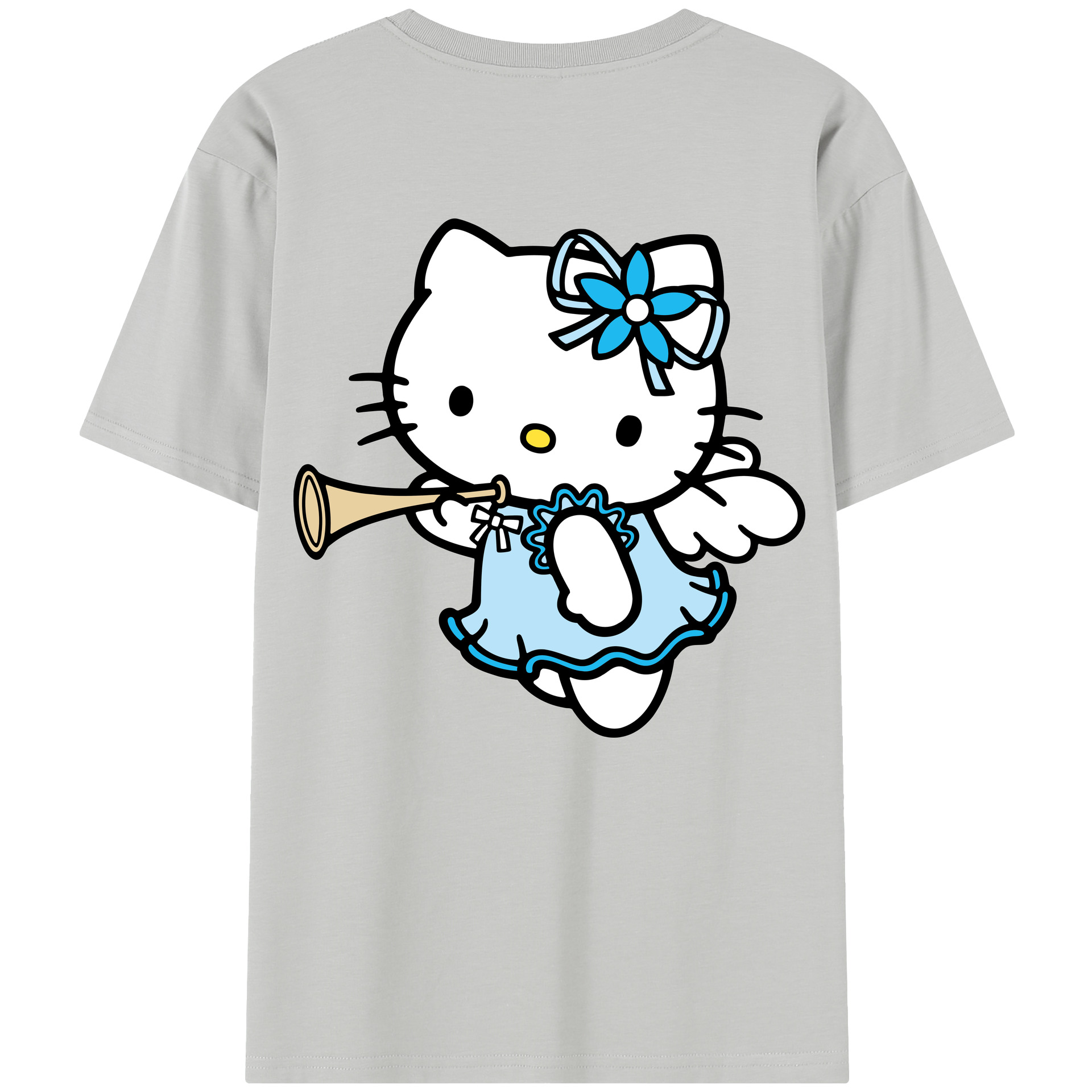 （画像用） Hello Kitty ハローキティ レディース半袖Tシャツ(バックプリント)