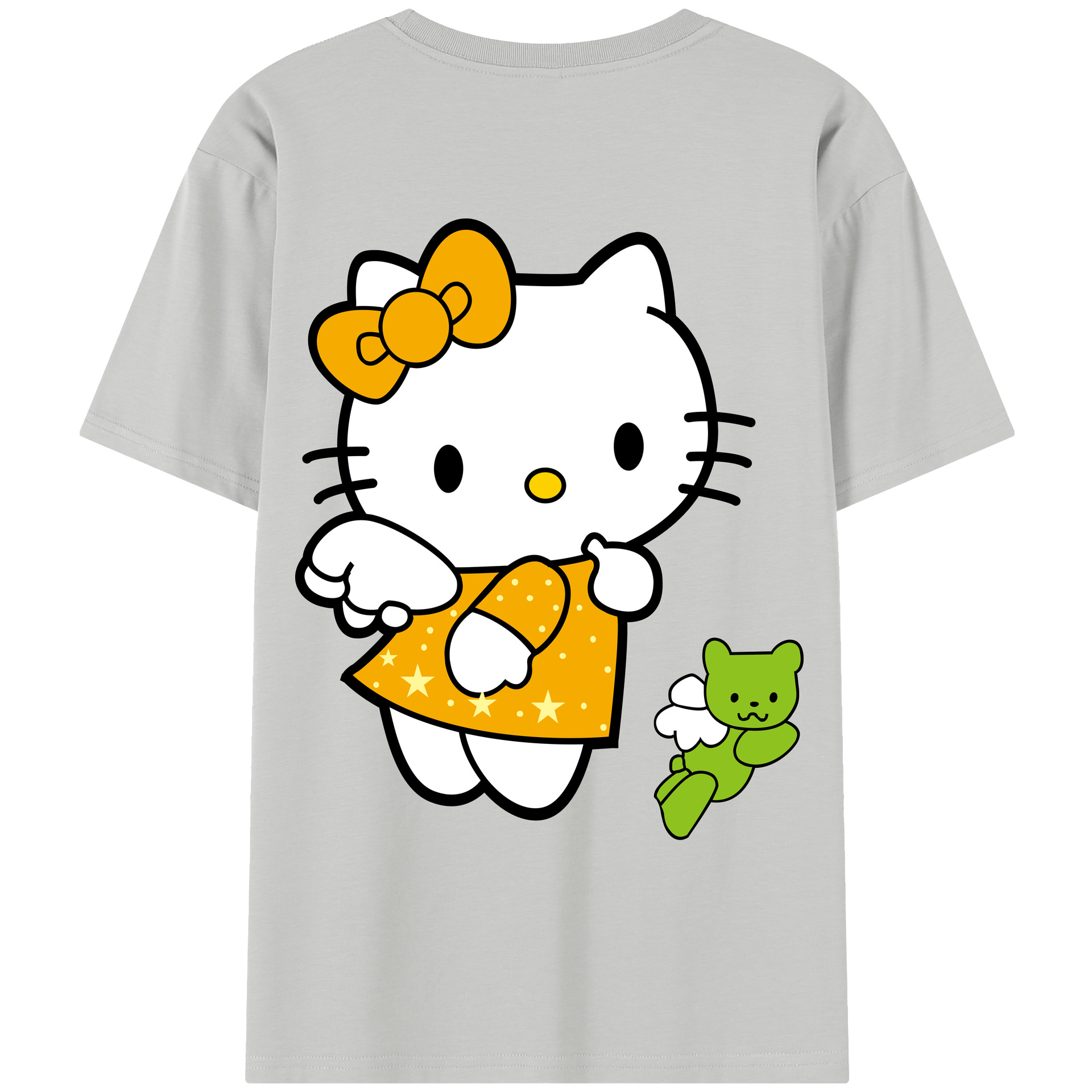 （画像用） Hello Kitty ハローキティ レディース半袖Tシャツ(バックプリント)