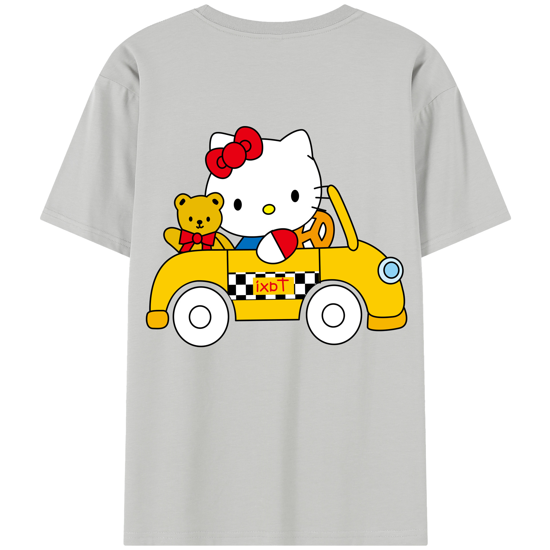 （画像用） Hello Kitty ハローキティ レディース半袖Tシャツ(バックプリント)