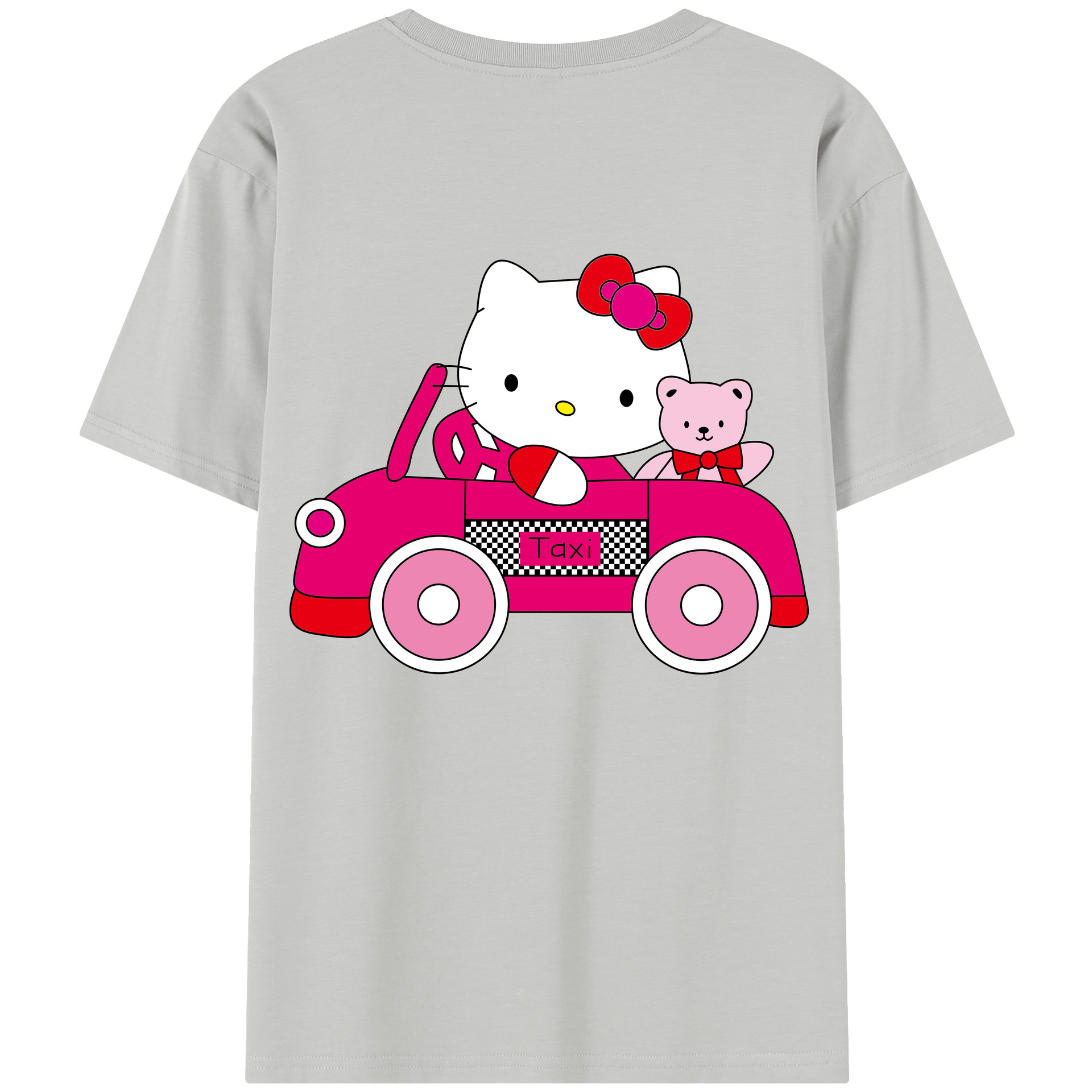 （画像用） Hello Kitty ハローキティ レディース半袖Tシャツ(バックプリント)