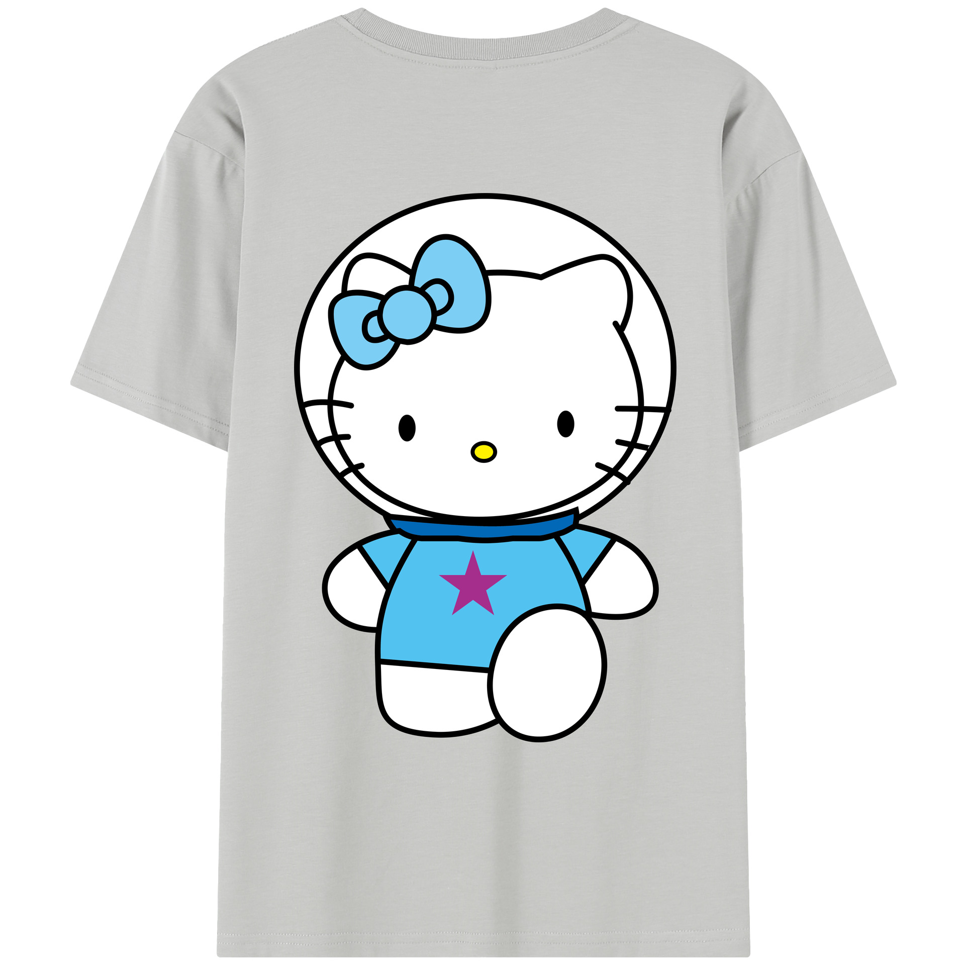 （画像用） Hello Kitty ハローキティ レディース半袖Tシャツ(バックプリント)