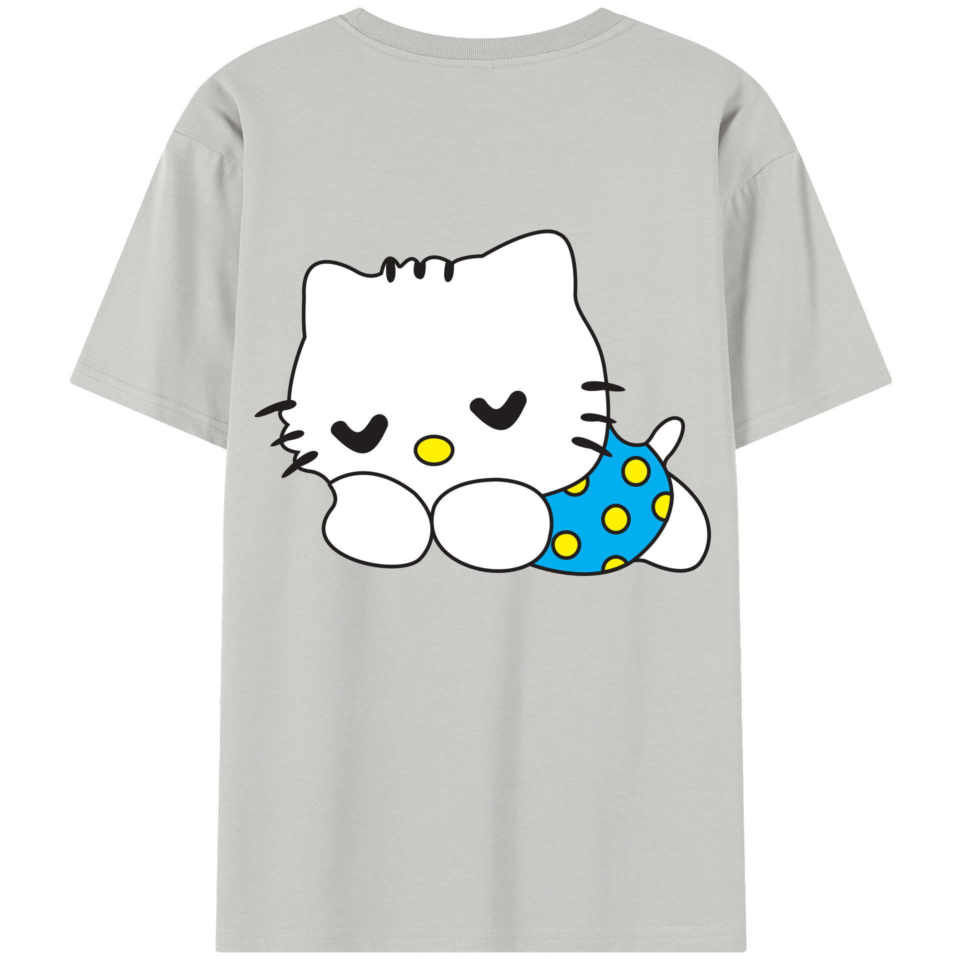 （画像用） Hello Kitty ハローキティ レディース半袖Tシャツ(バックプリント)