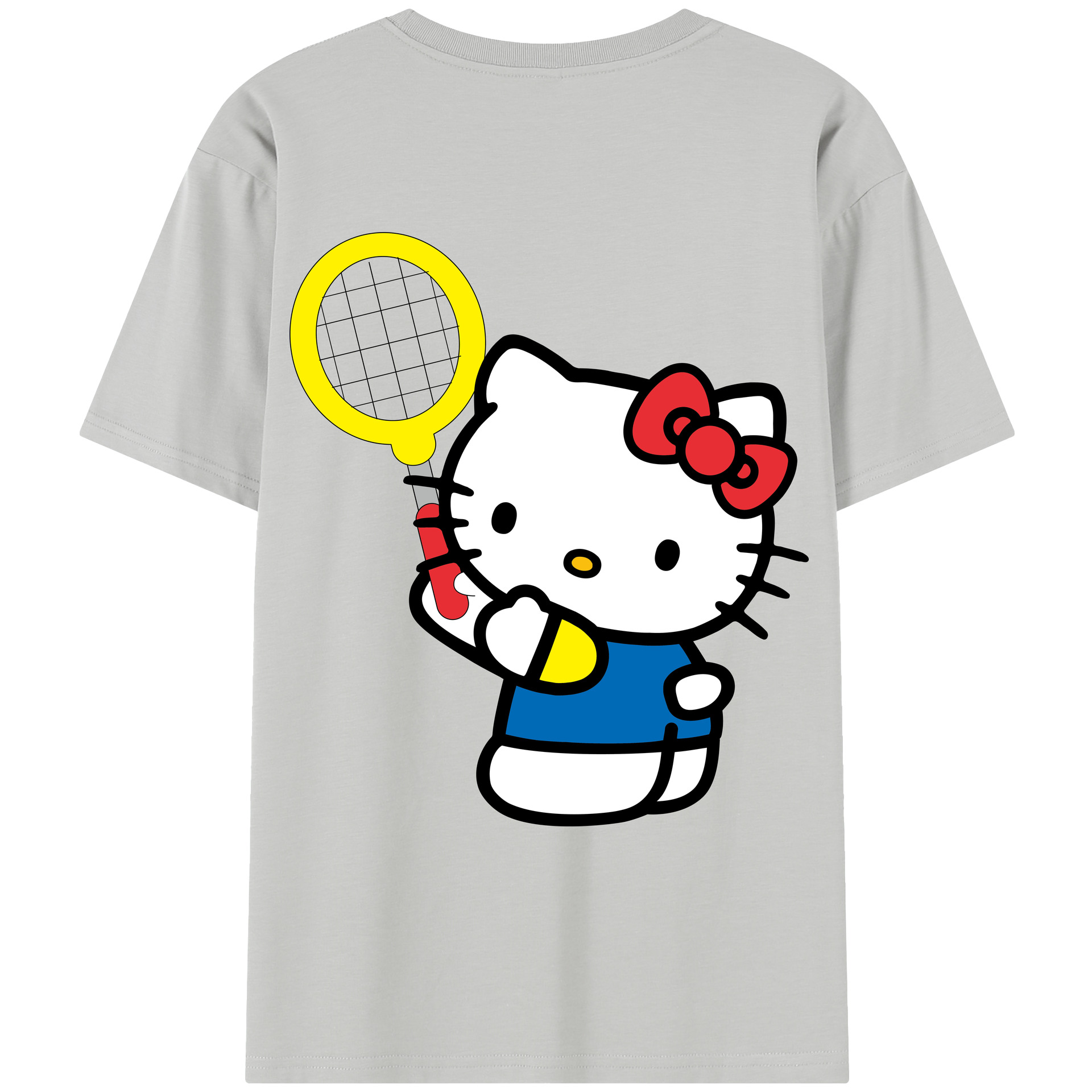 （画像用） Hello Kitty ハローキティ レディース半袖Tシャツ(バックプリント)