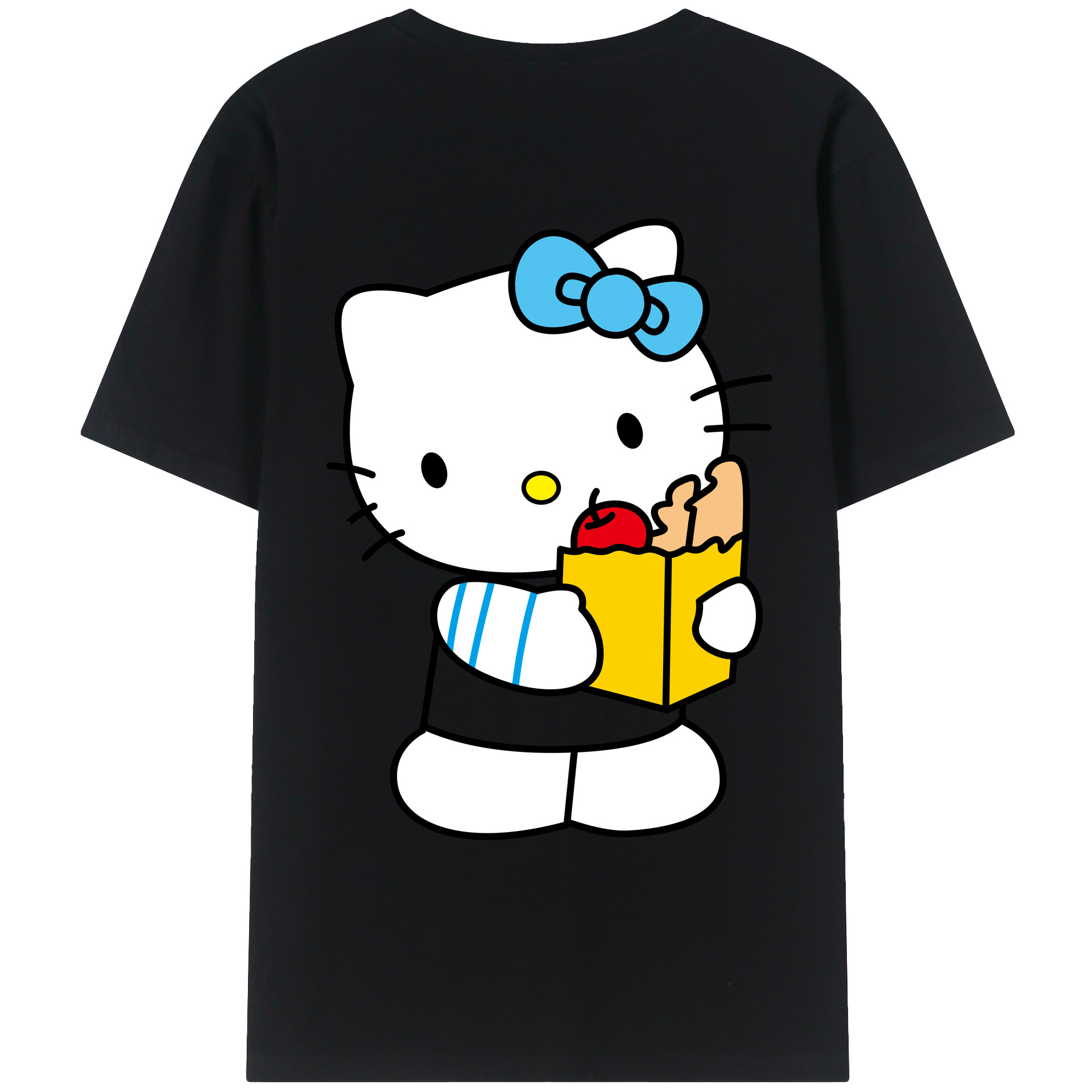 （画像用） Hello Kitty ハローキティ レディース半袖Tシャツ(バックプリント)