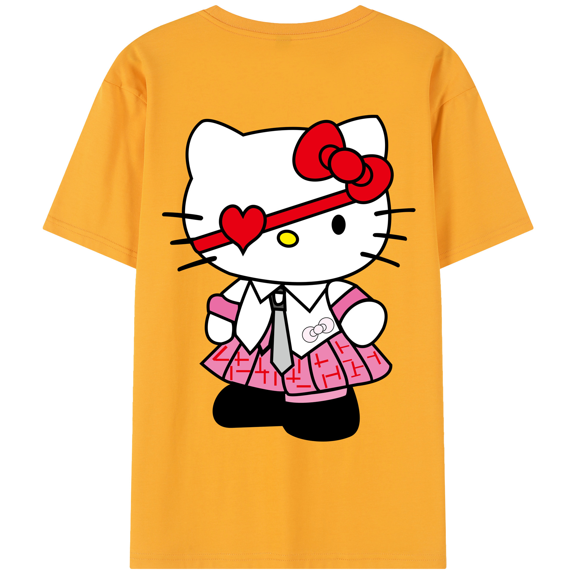 （画像用） Hello Kitty ハローキティ レディース半袖Tシャツ(バックプリント)