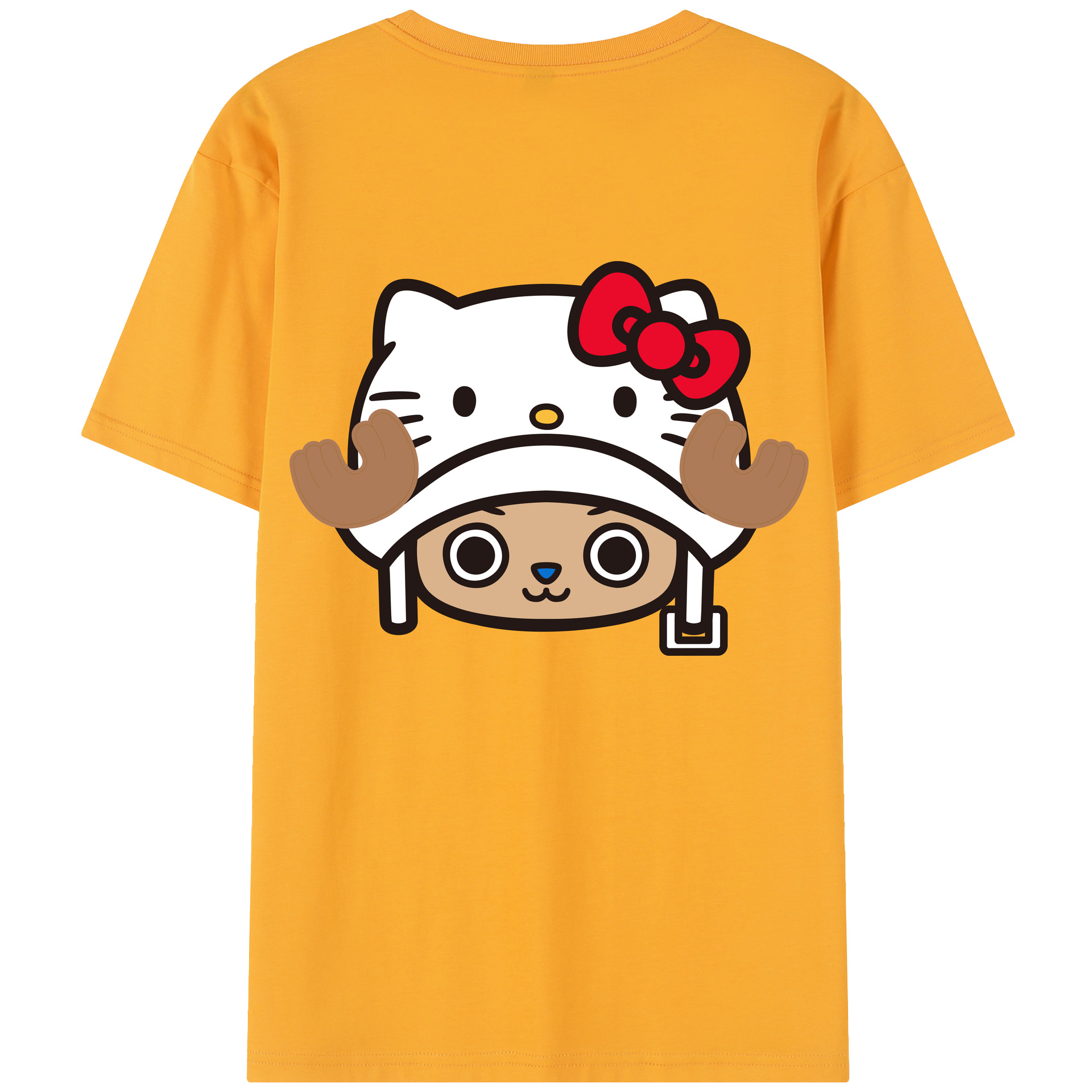 （画像用） Hello Kitty ハローキティ レディース半袖Tシャツ(バックプリント)