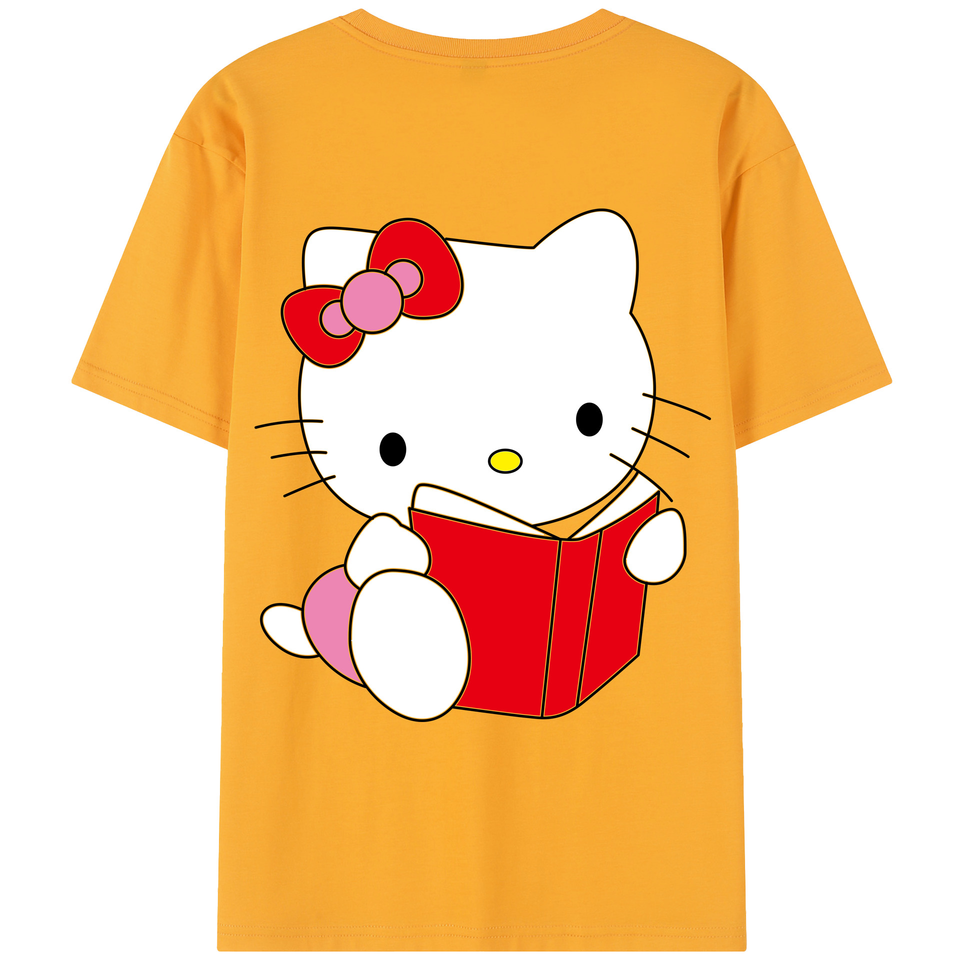 （画像用） Hello Kitty ハローキティ レディース半袖Tシャツ(バックプリント)