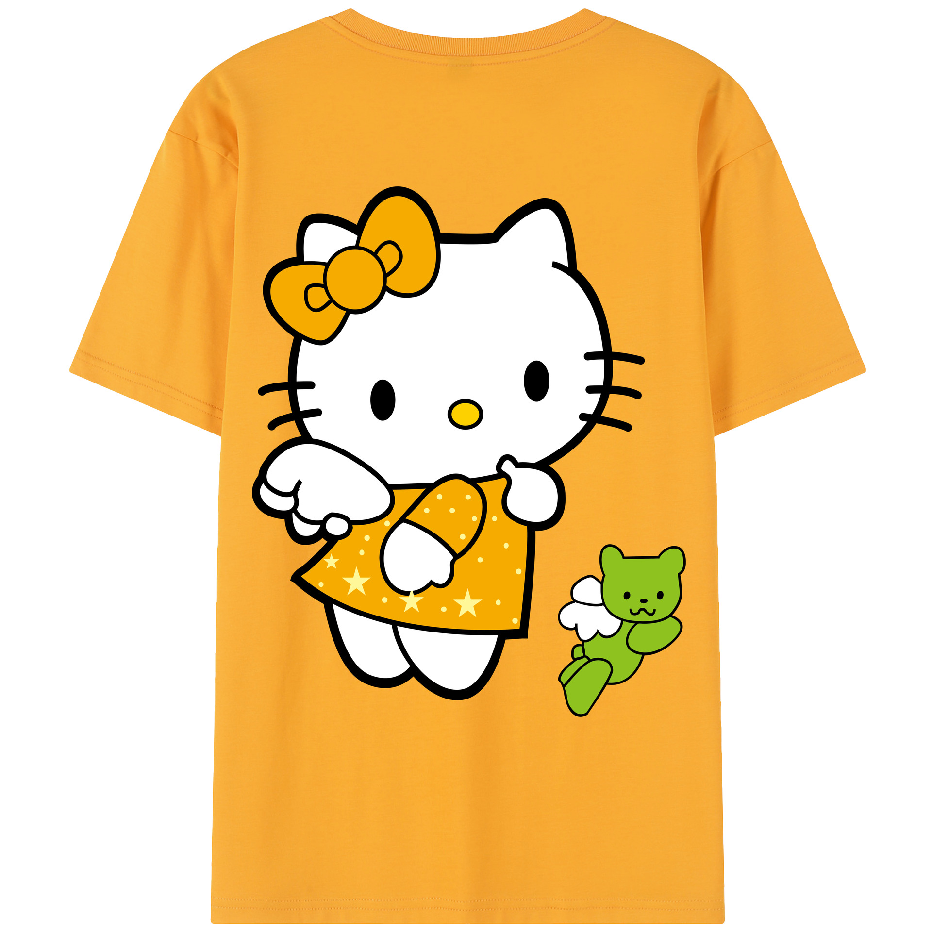 （画像用） Hello Kitty ハローキティ レディース半袖Tシャツ(バックプリント)