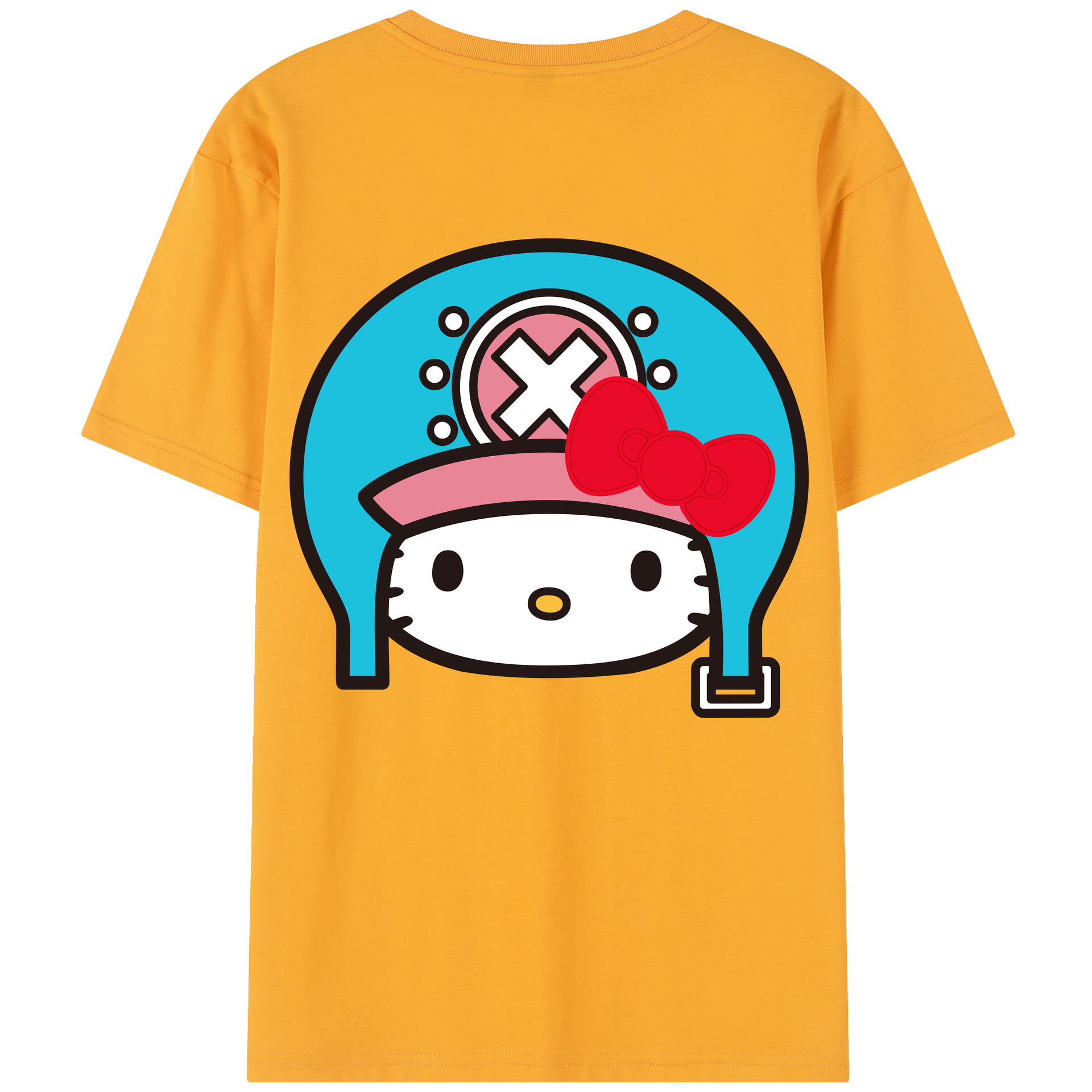 （画像用） Hello Kitty ハローキティ レディース半袖Tシャツ(バックプリント)