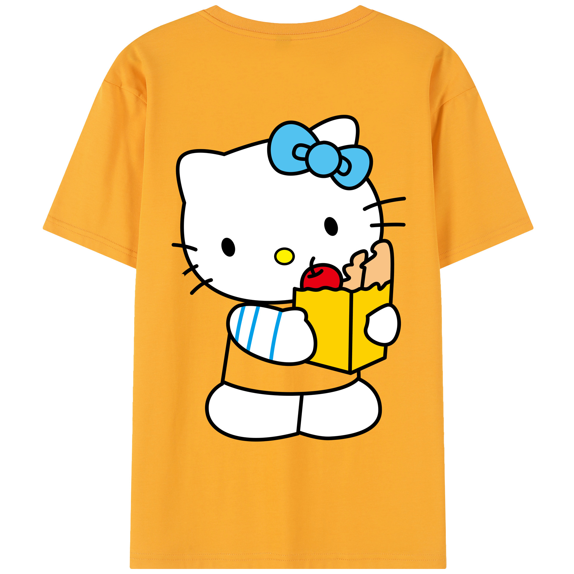 （画像用） Hello Kitty ハローキティ レディース半袖Tシャツ(バックプリント)