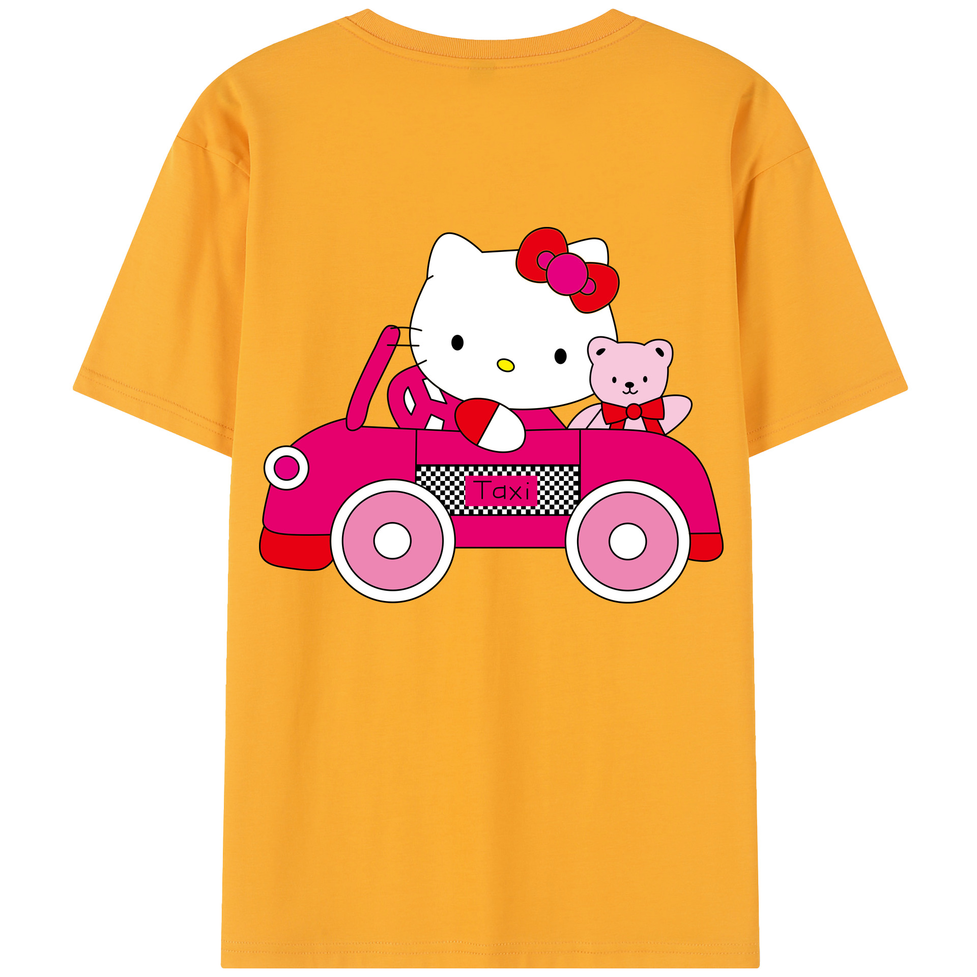 （画像用） Hello Kitty ハローキティ レディース半袖Tシャツ(バックプリント)