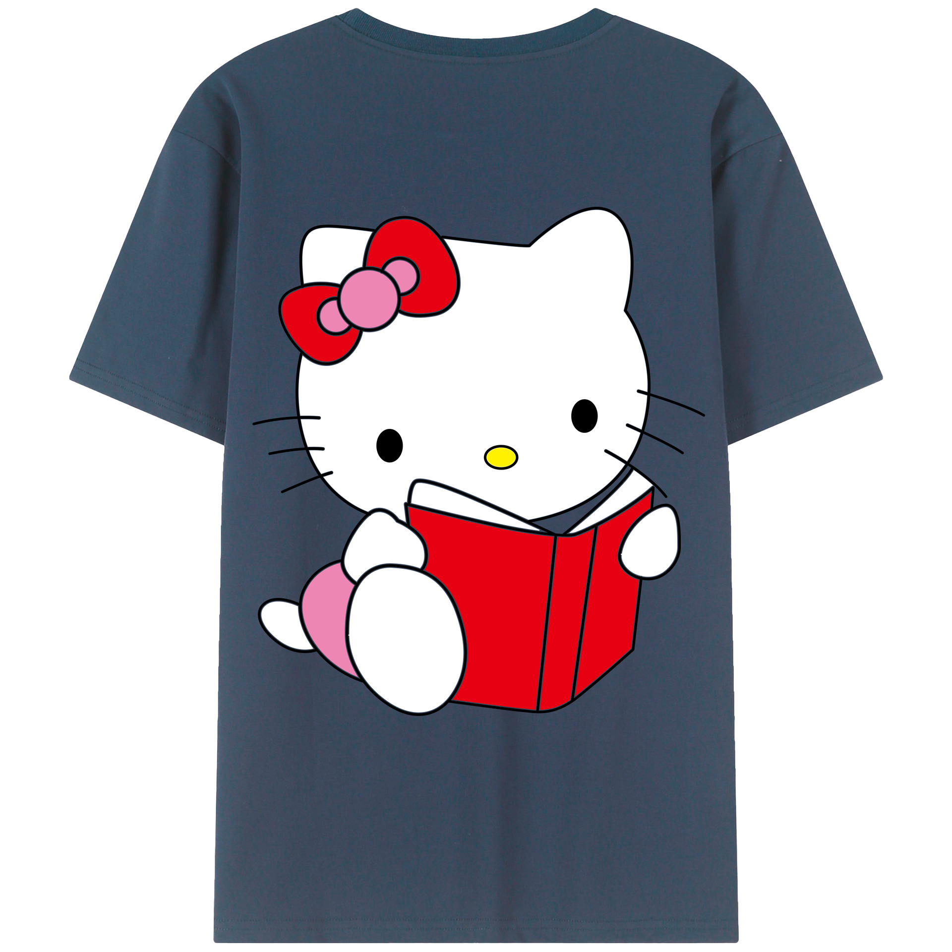 （画像用） Hello Kitty ハローキティ レディース半袖Tシャツ(バックプリント)
