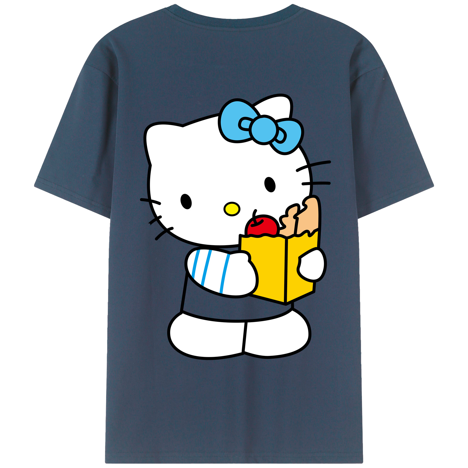 （画像用） Hello Kitty ハローキティ レディース半袖Tシャツ(バックプリント)
