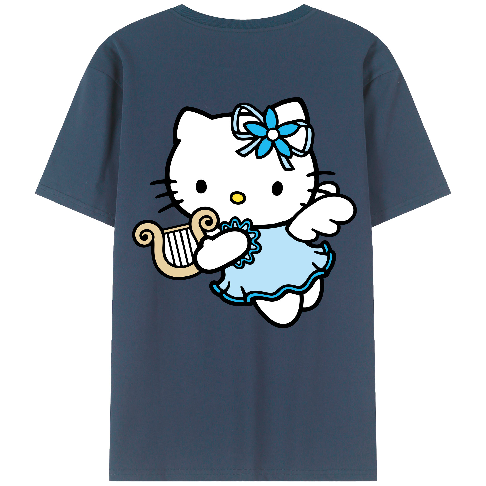 （画像用） Hello Kitty ハローキティ レディース半袖Tシャツ(バックプリント)