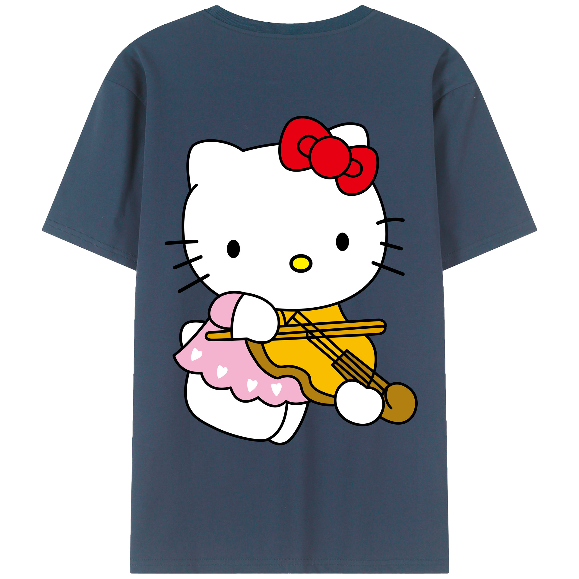 （画像用） Hello Kitty ハローキティ レディース半袖Tシャツ(バックプリント)