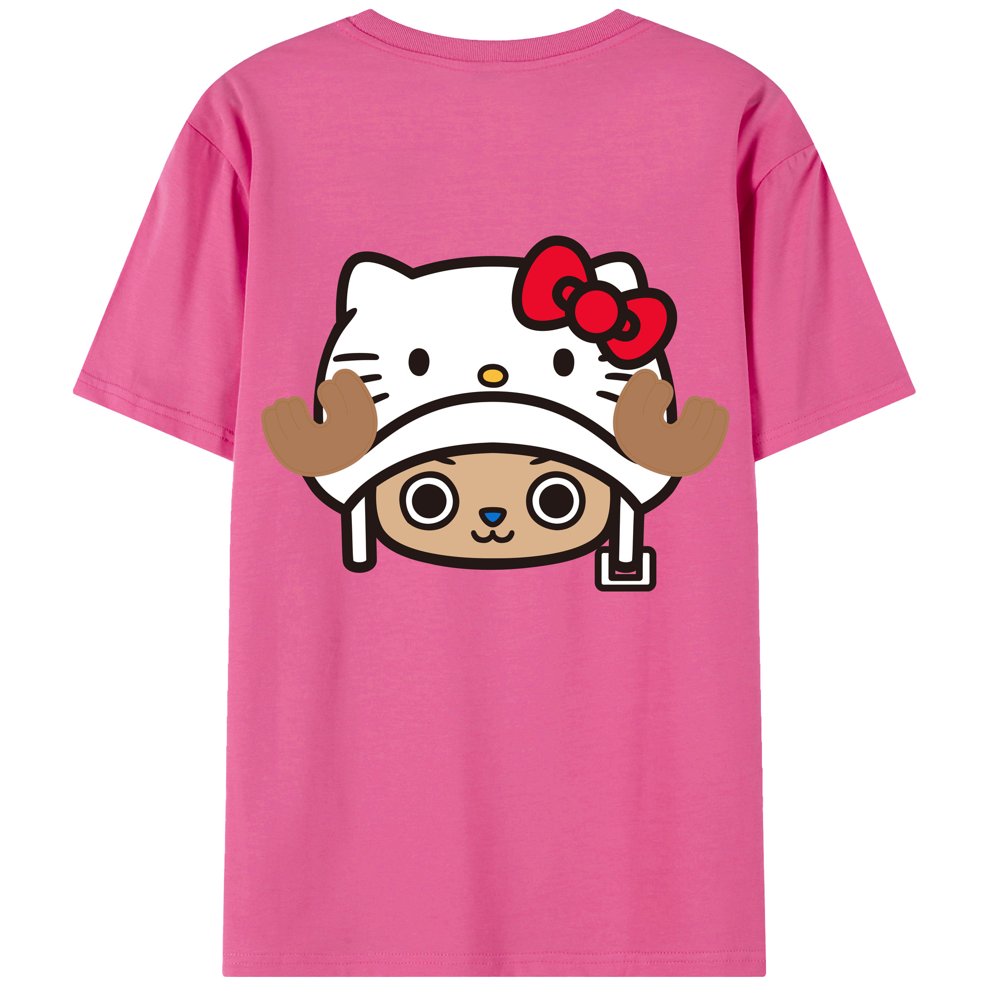 （画像用） Hello Kitty ハローキティ レディース半袖Tシャツ(バックプリント)