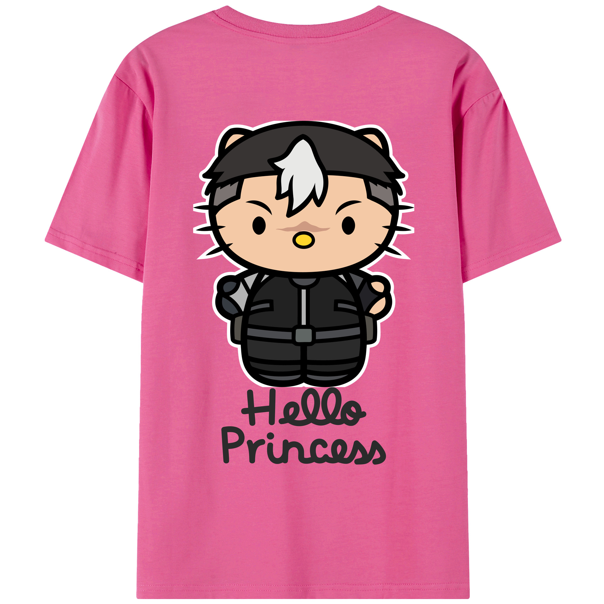（画像用） Hello Kitty ハローキティ レディース半袖Tシャツ(バックプリント)