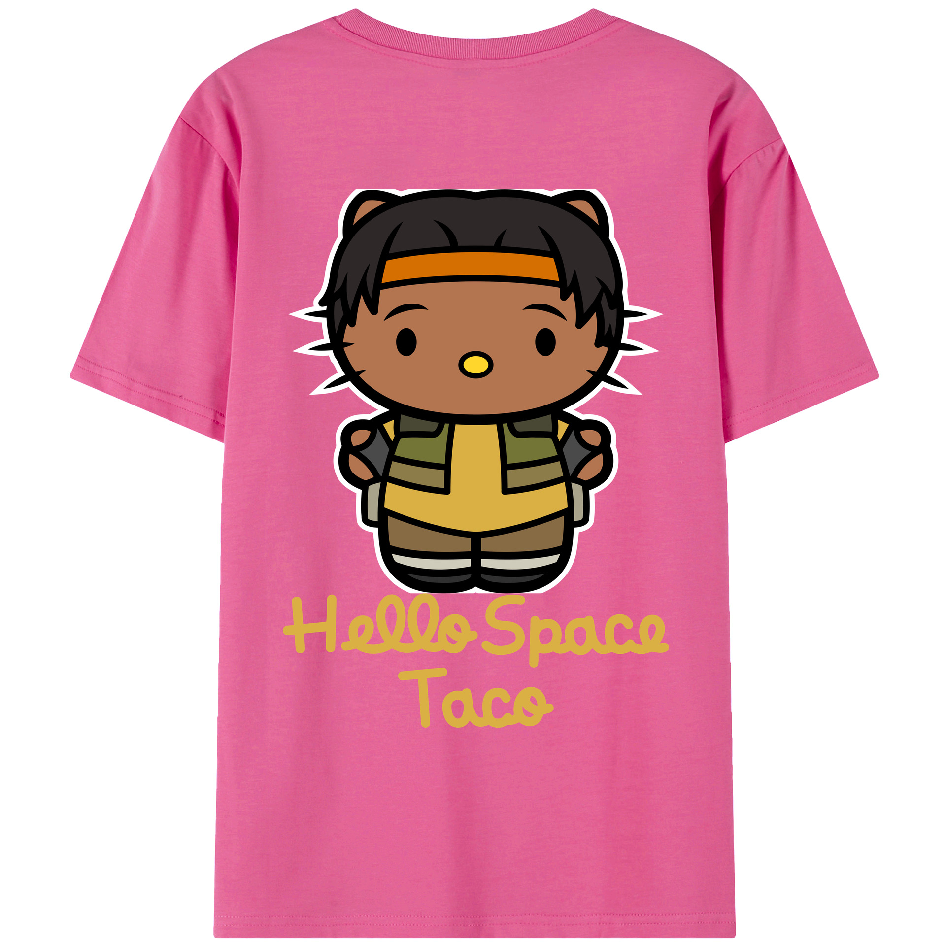 （画像用） Hello Kitty ハローキティ レディース半袖Tシャツ(バックプリント)