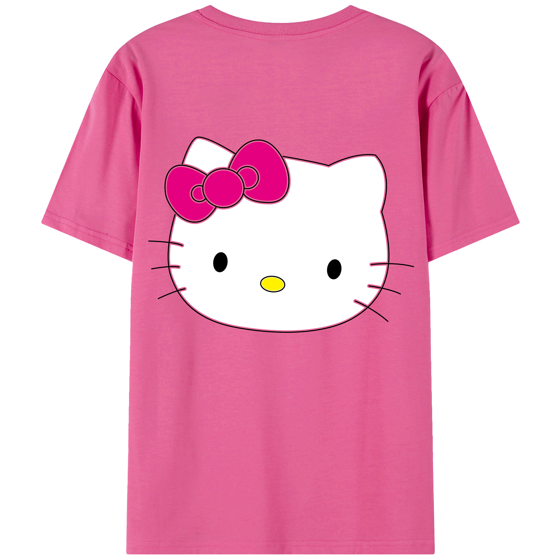 （画像用） Hello Kitty ハローキティ レディース半袖Tシャツ(バックプリント)